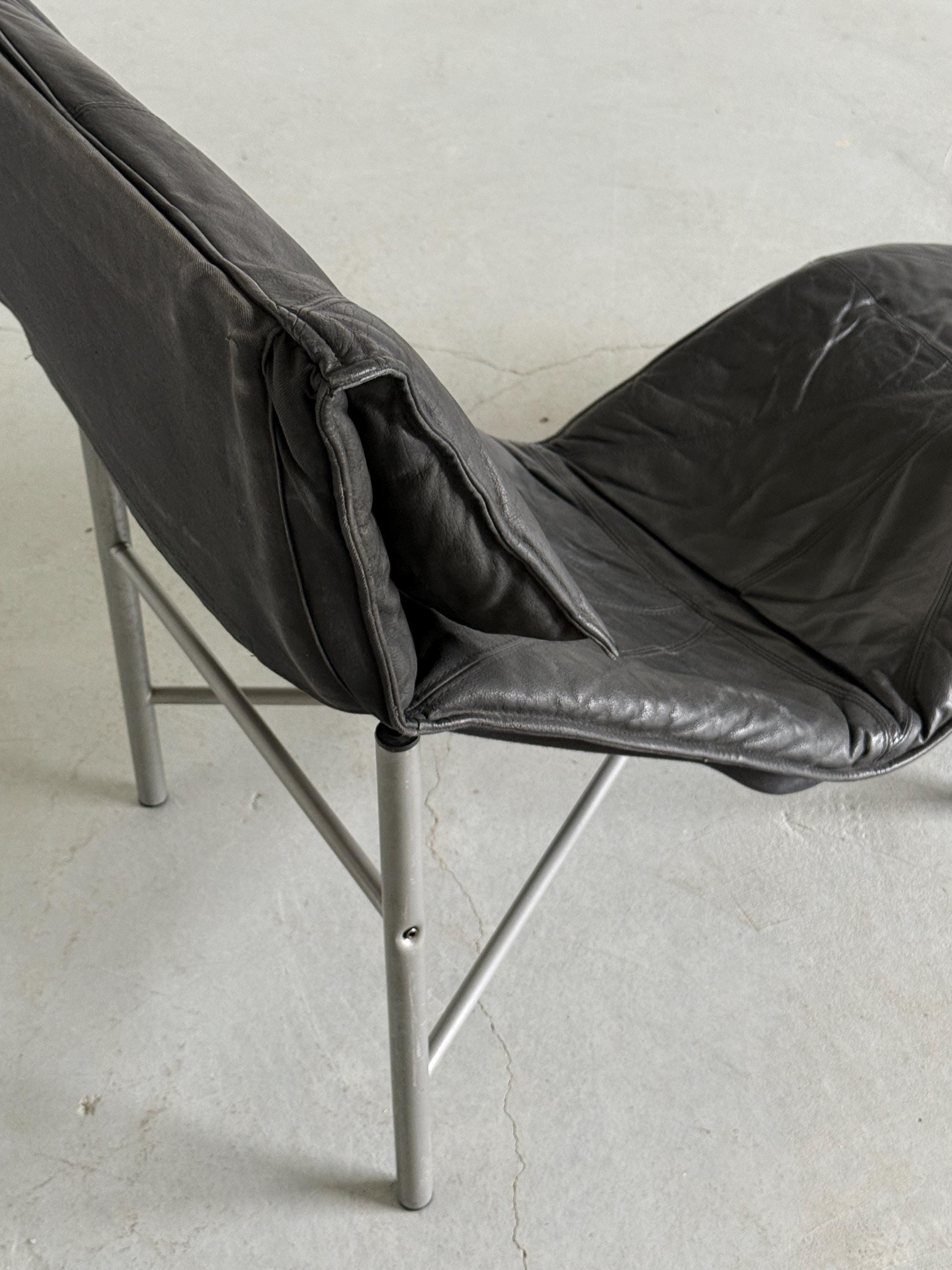 Leather Chaise Longue by Tord Björklund for Ikea