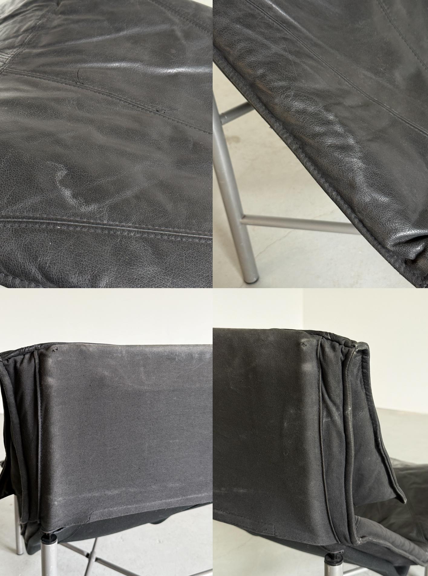 Leather Chaise Longue by Tord Björklund for Ikea