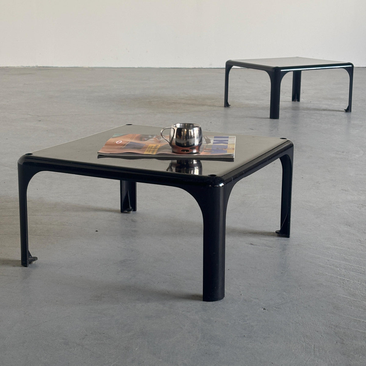 'Demetrio 45' Side Tables, Vico Magistretti for Artemide Milano