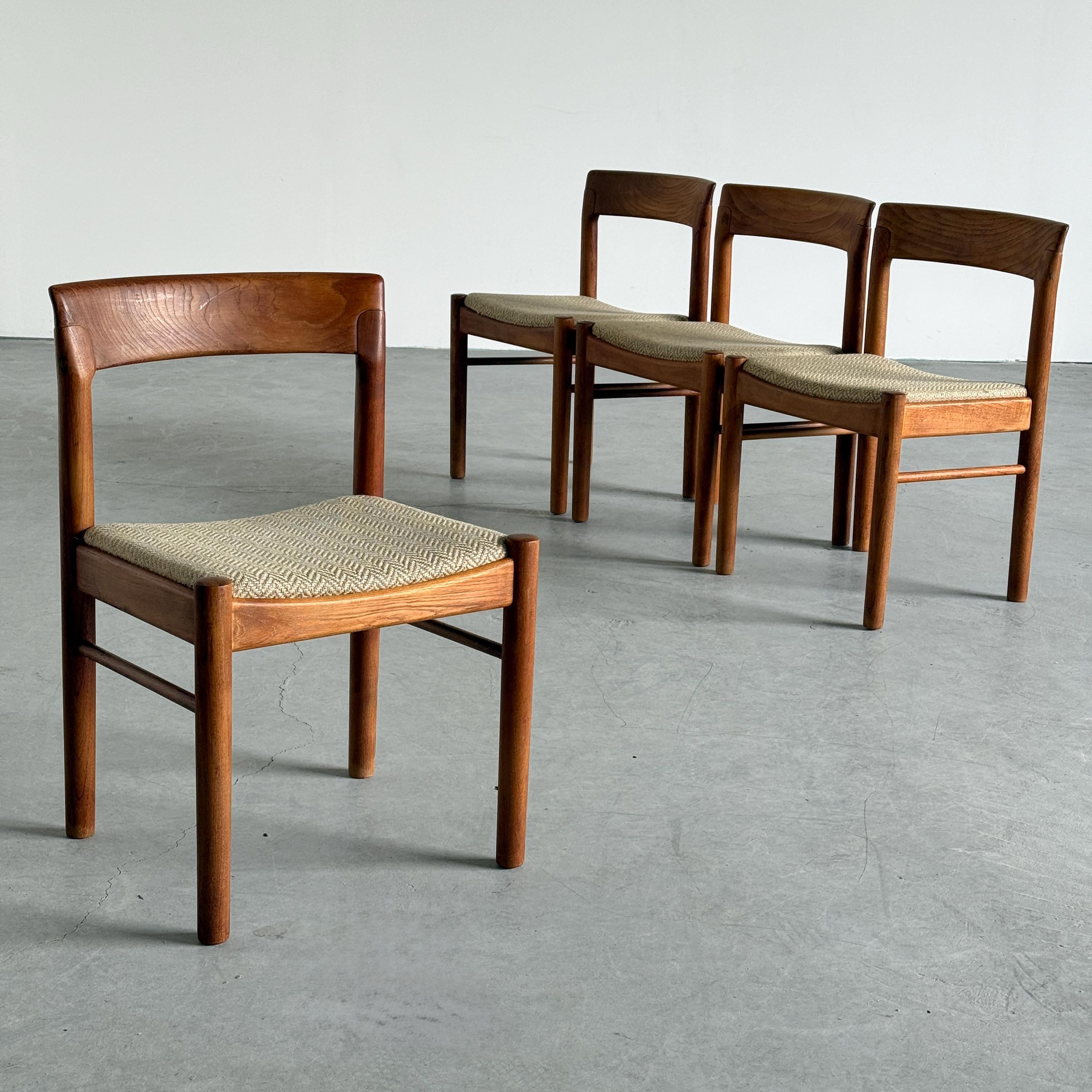Teak Dining Chairs Produced by Bramin