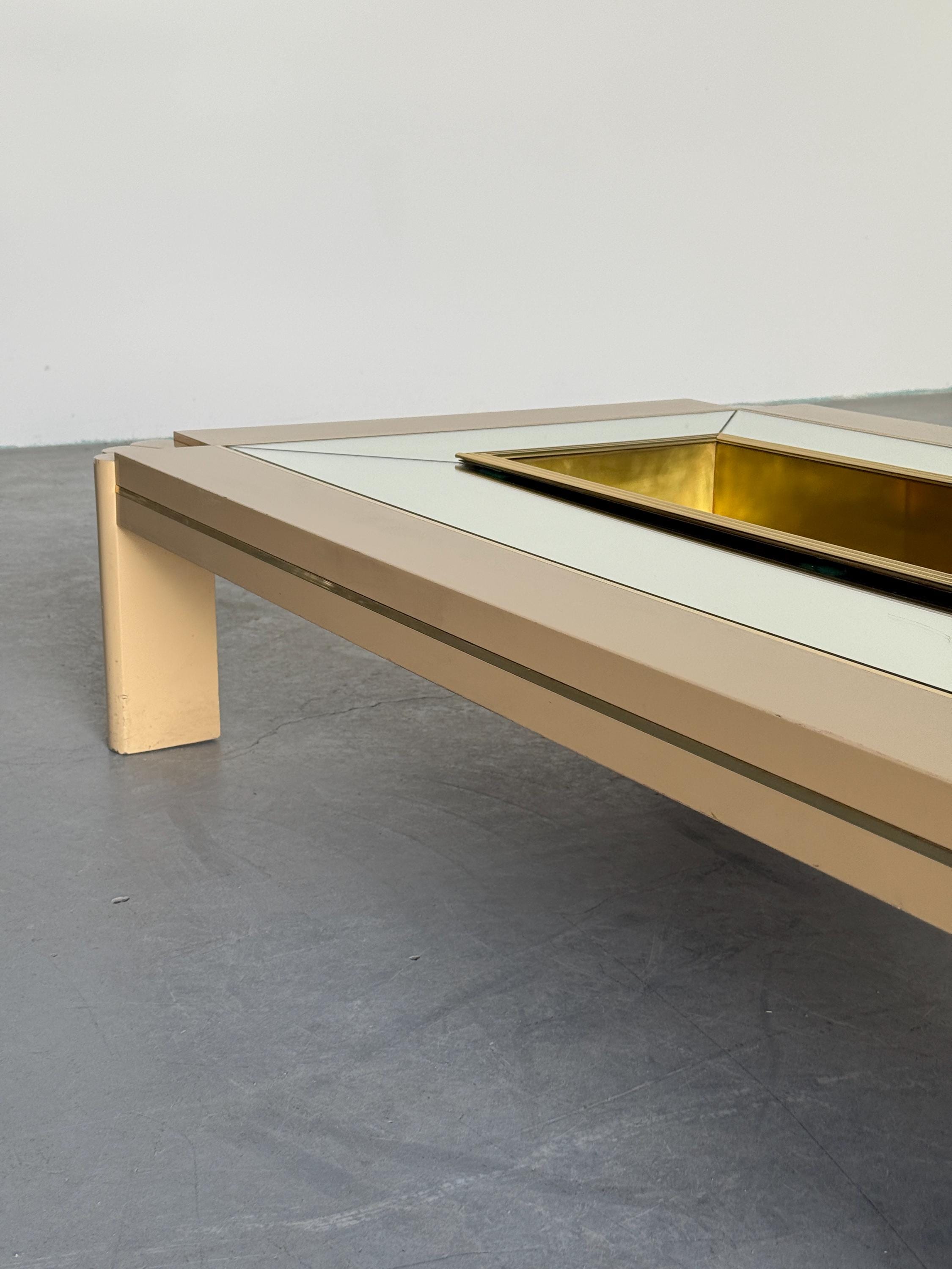 Alain Delon Coffee Table For Maison Jansen