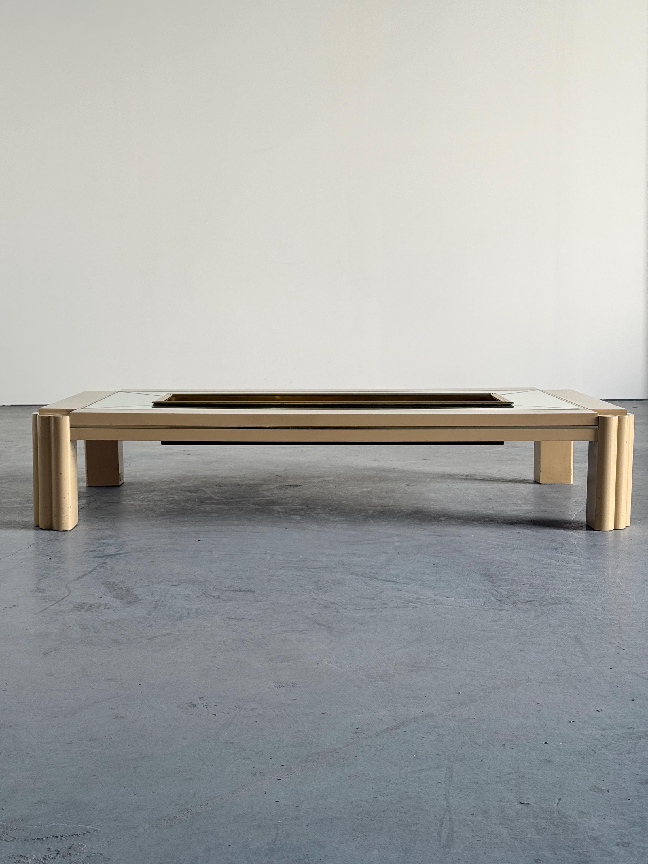 Alain Delon Coffee Table For Maison Jansen