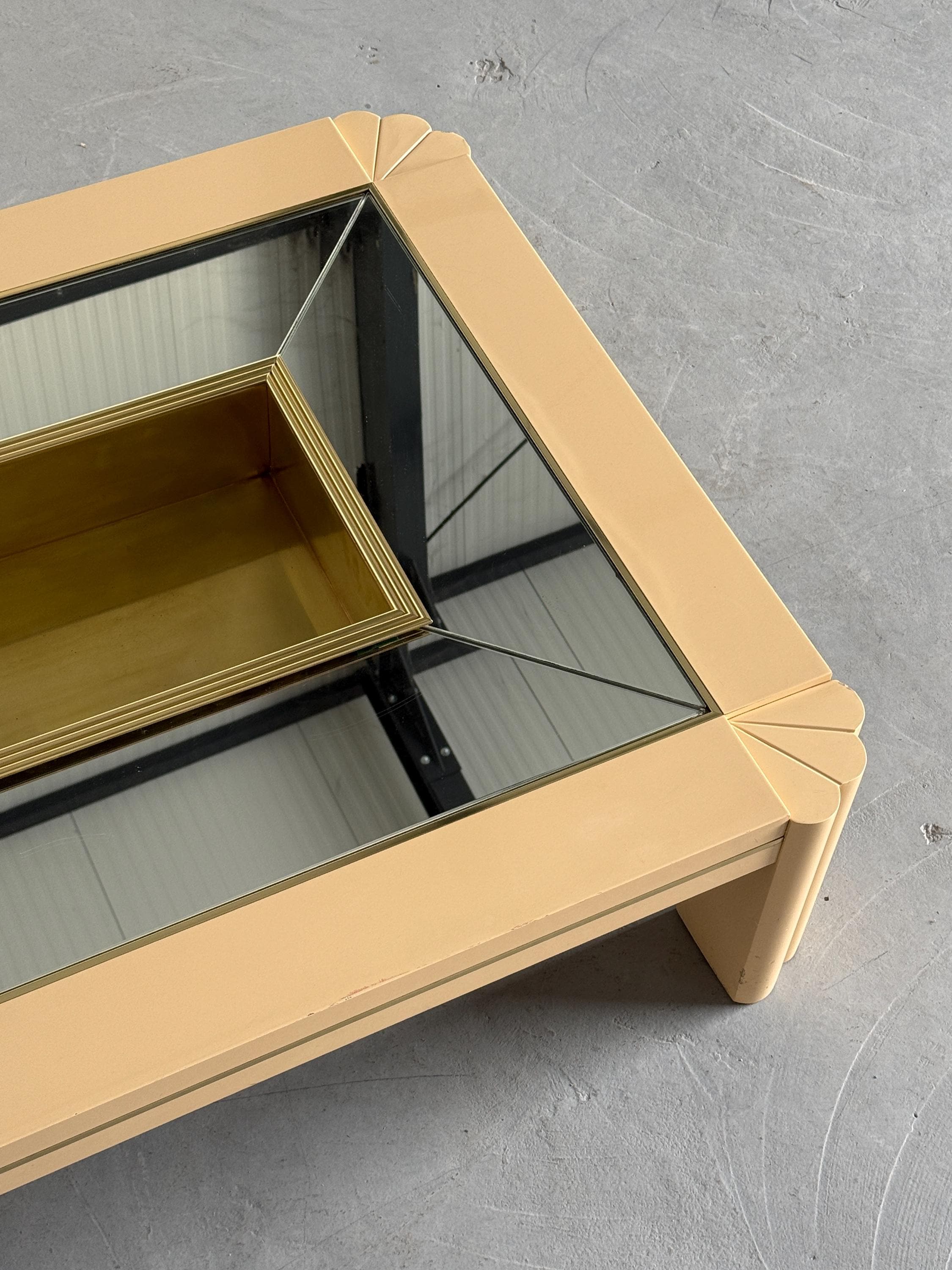 Alain Delon Coffee Table For Maison Jansen
