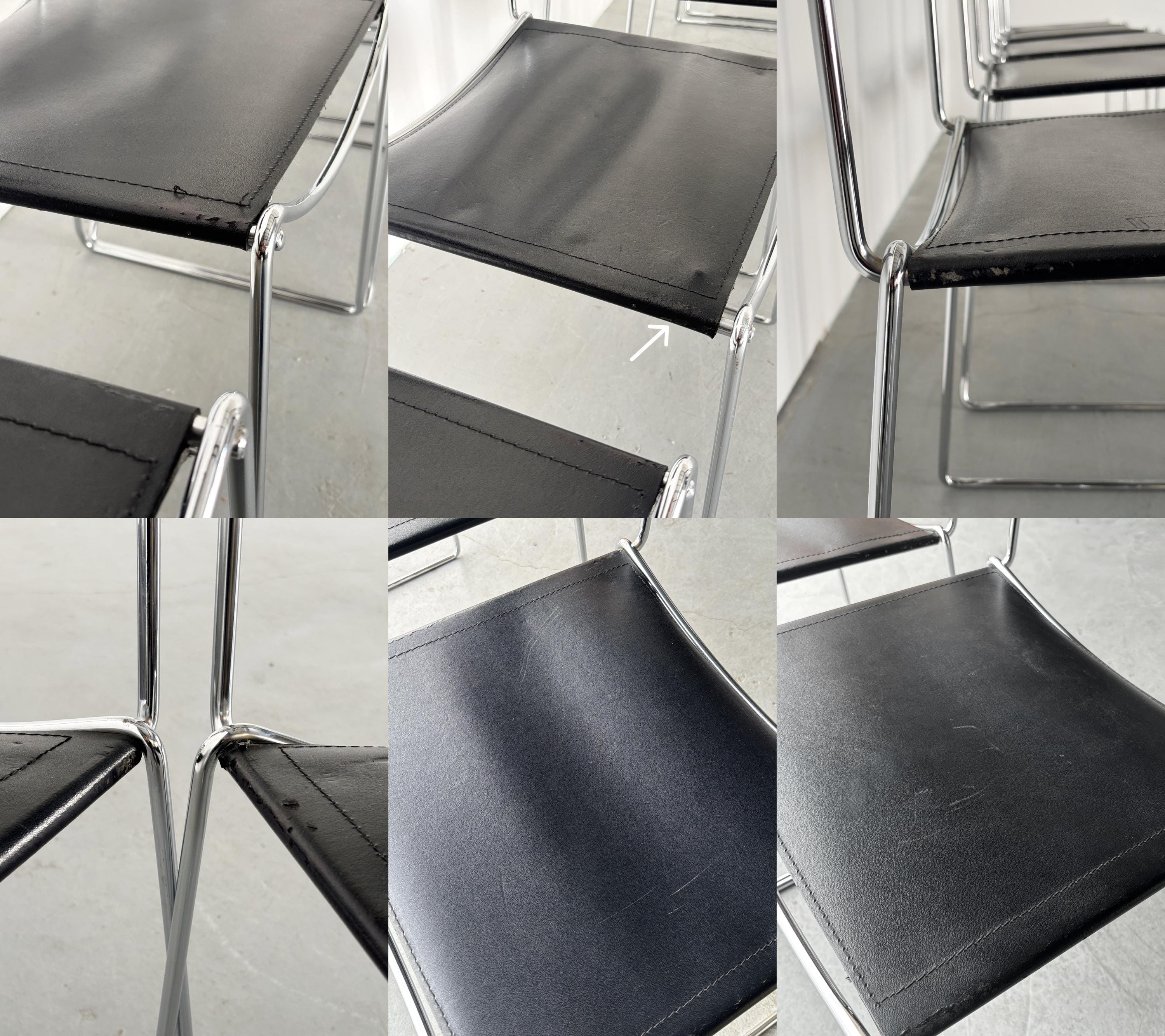 Dining Chairs in the Style of Giandomenico Belotti