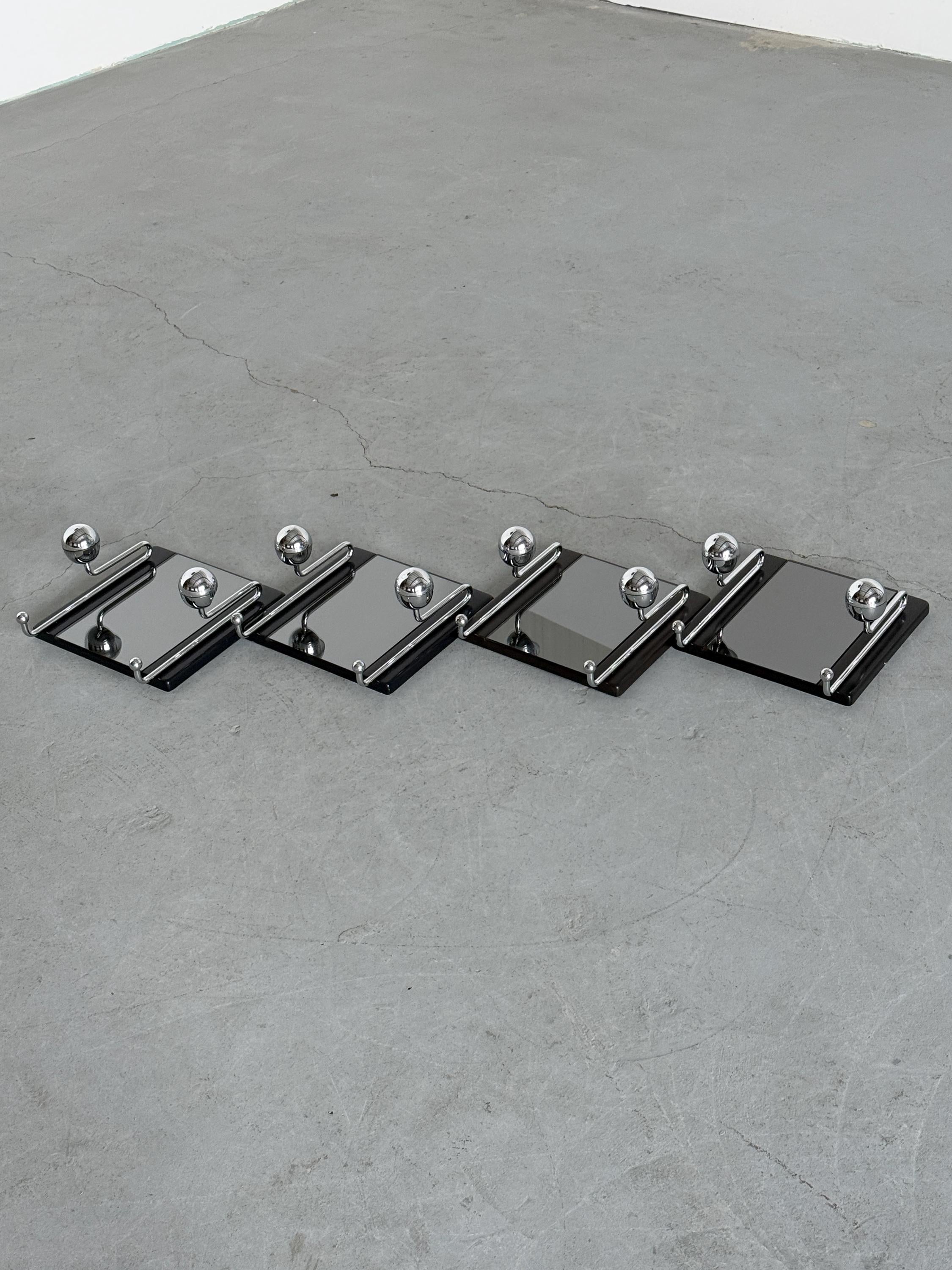 Space Age Coat Hangers by Willy Rizzo