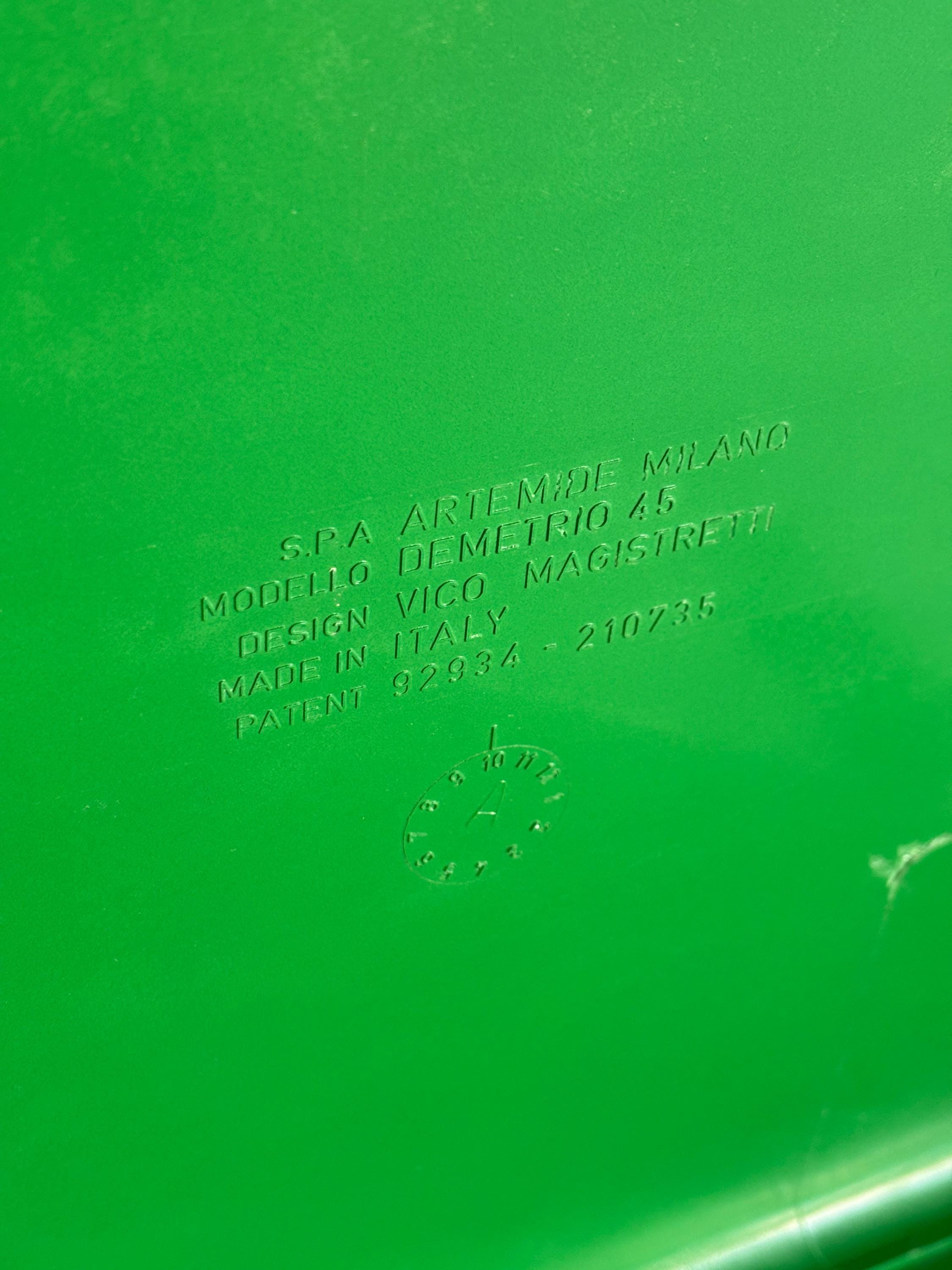 'Demetrio 45' Side Tables, Vico Magistretti for Artemide Milano