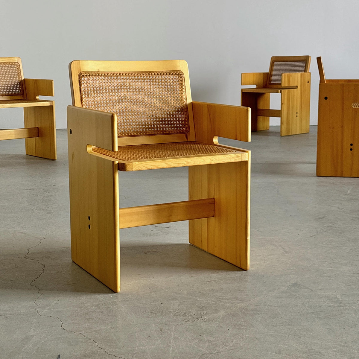 French Postmodern Armchairs