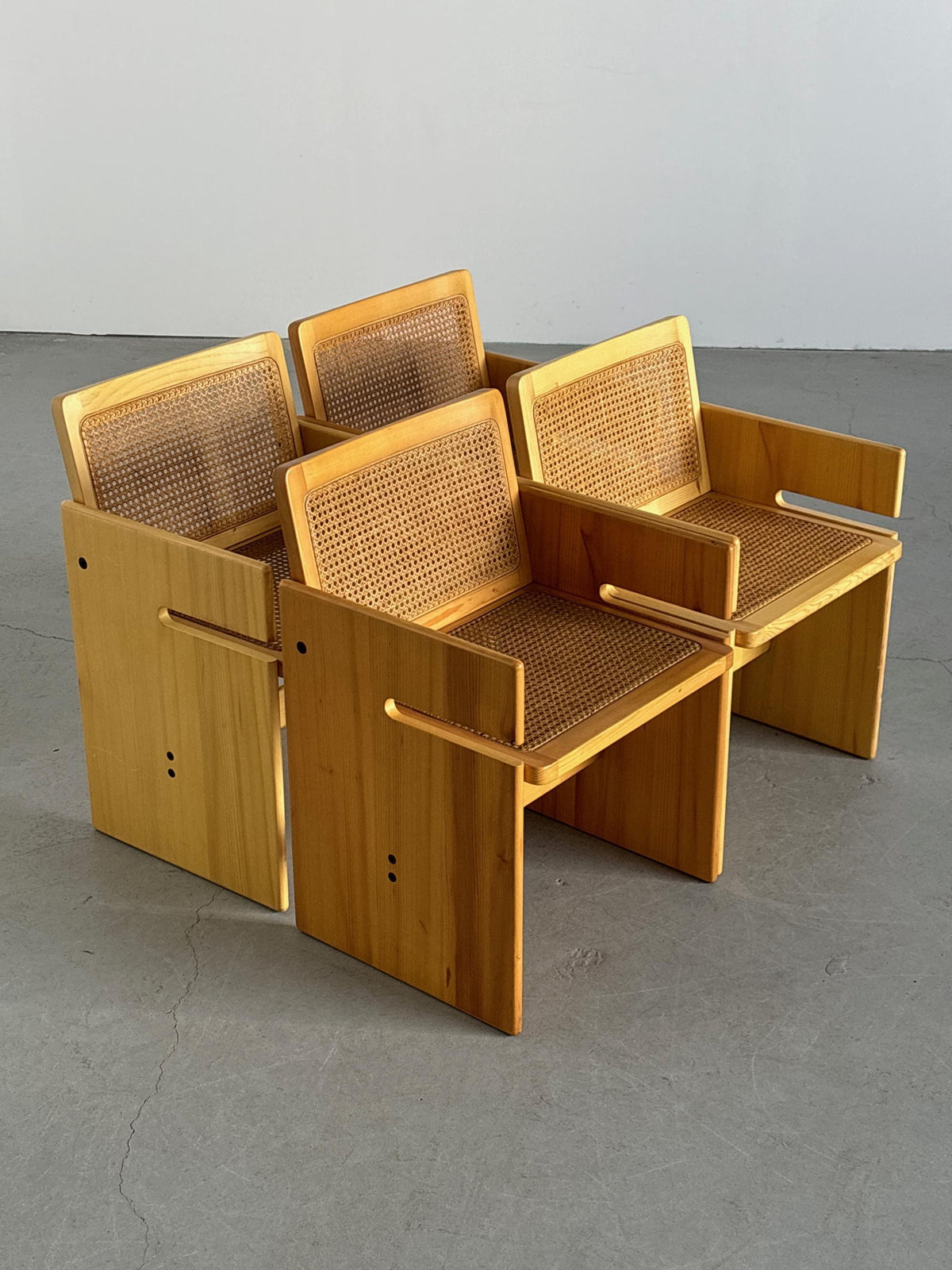 French Postmodern Armchairs