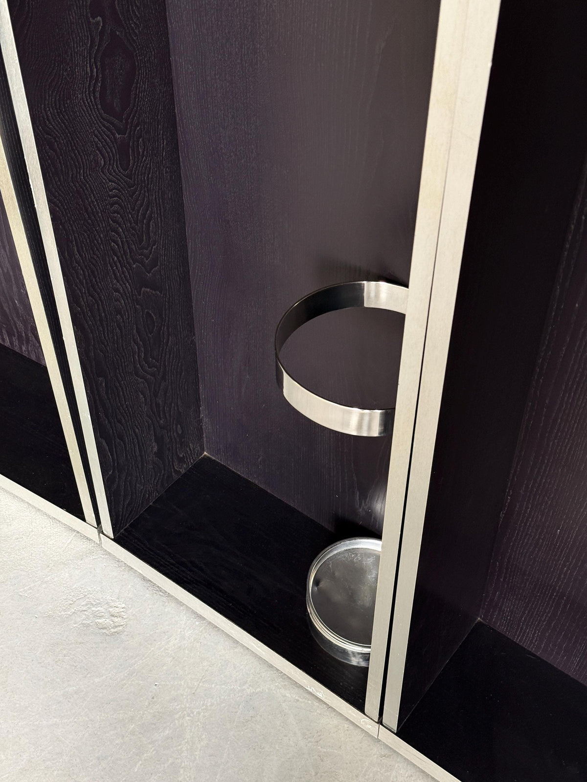 Modernist Hallway Wardrobe Unit with Lighting