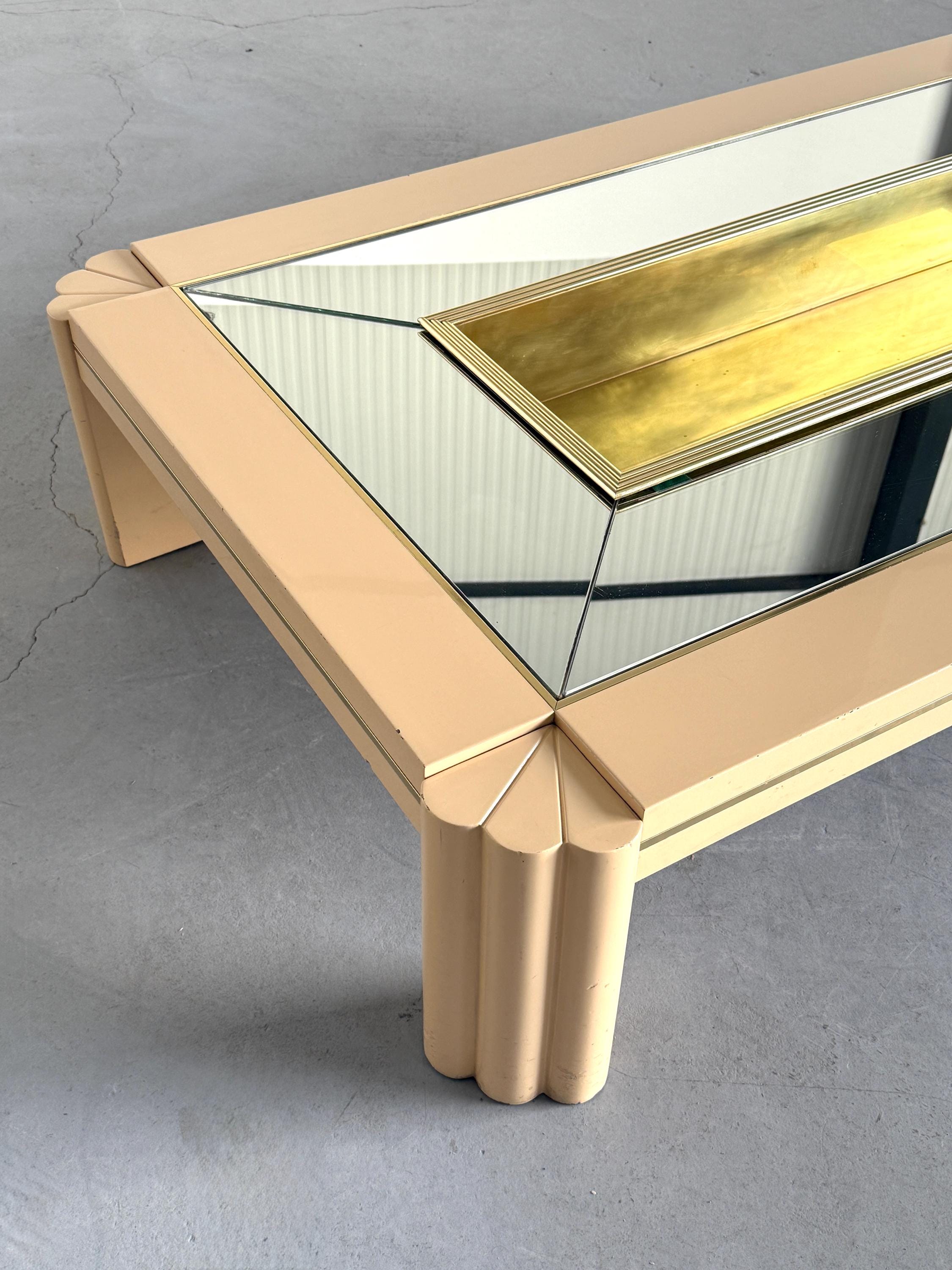 Alain Delon Coffee Table For Maison Jansen