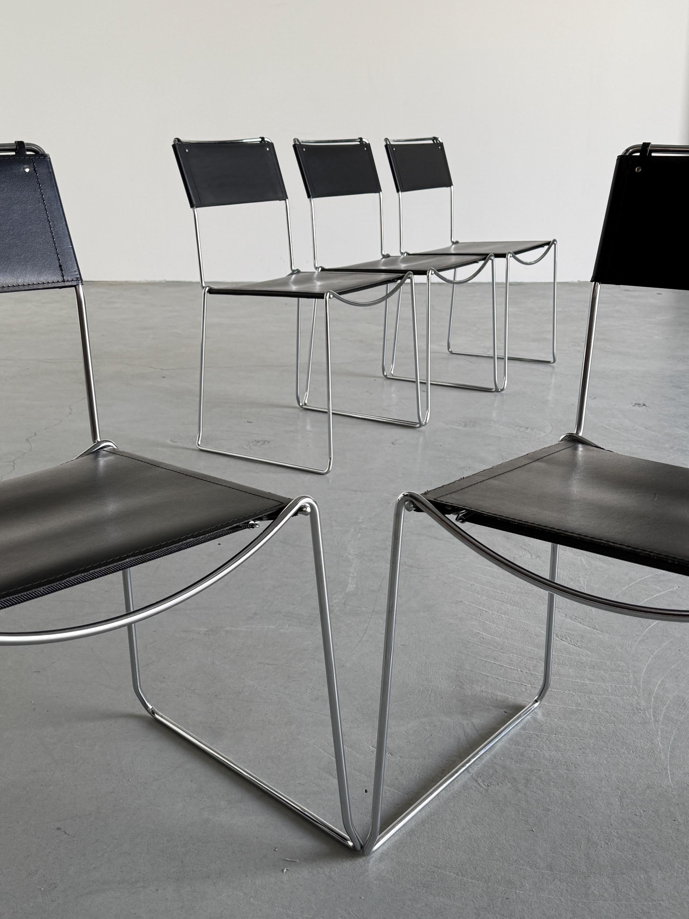 Dining Chairs in the Style of Giandomenico Belotti