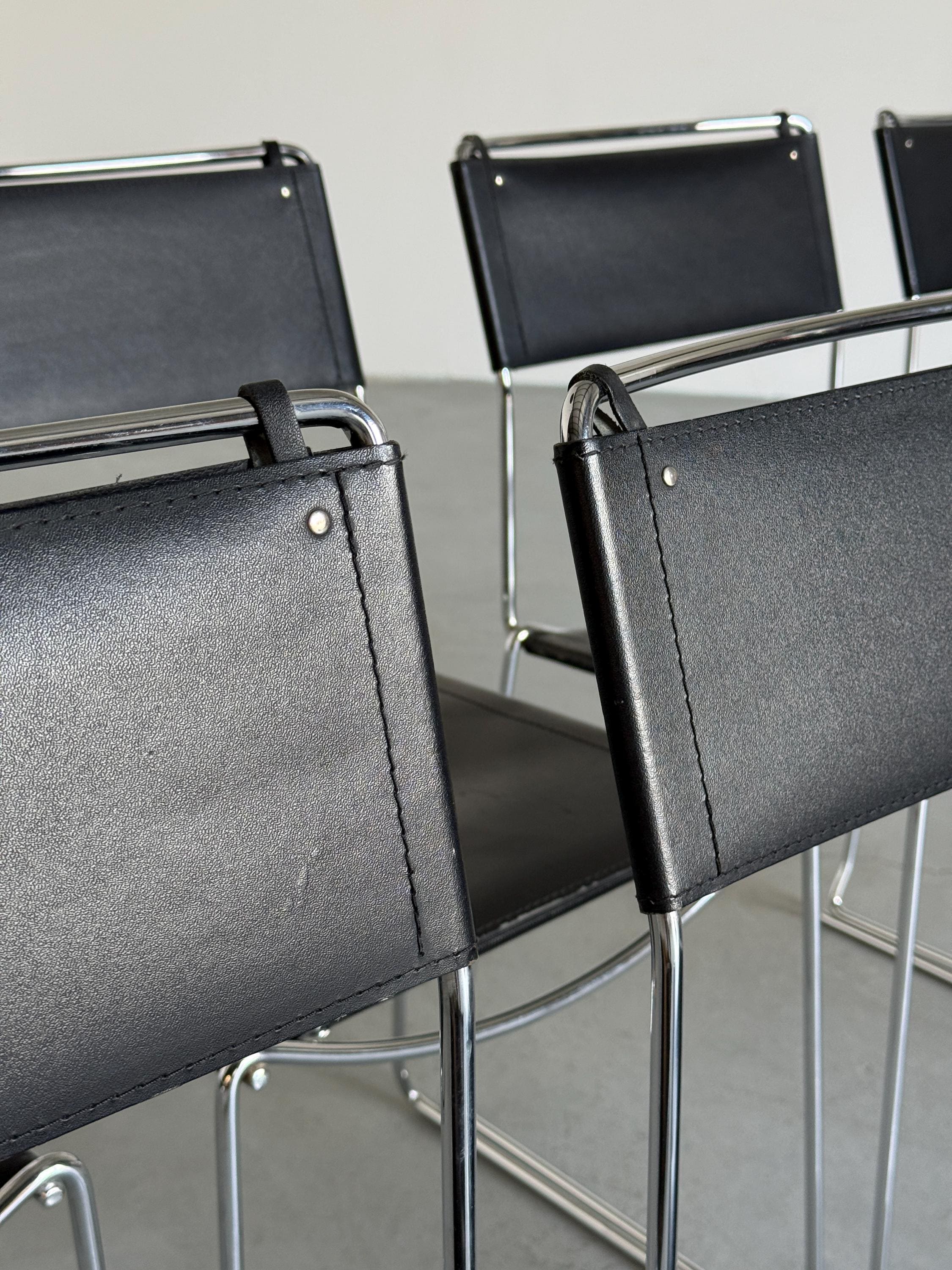 Dining Chairs in the Style of Giandomenico Belotti