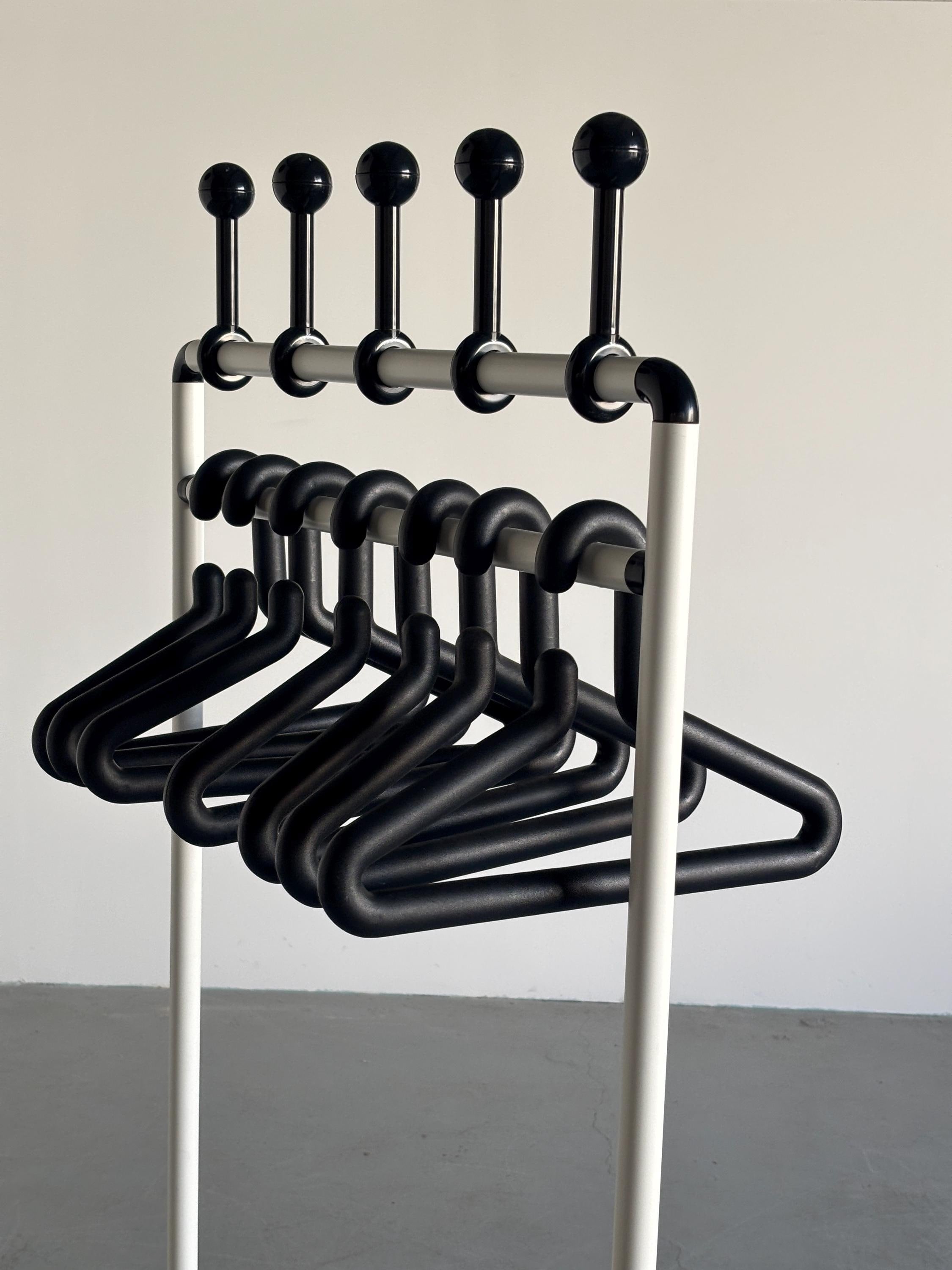 Postmodern Metal Coat Rack
