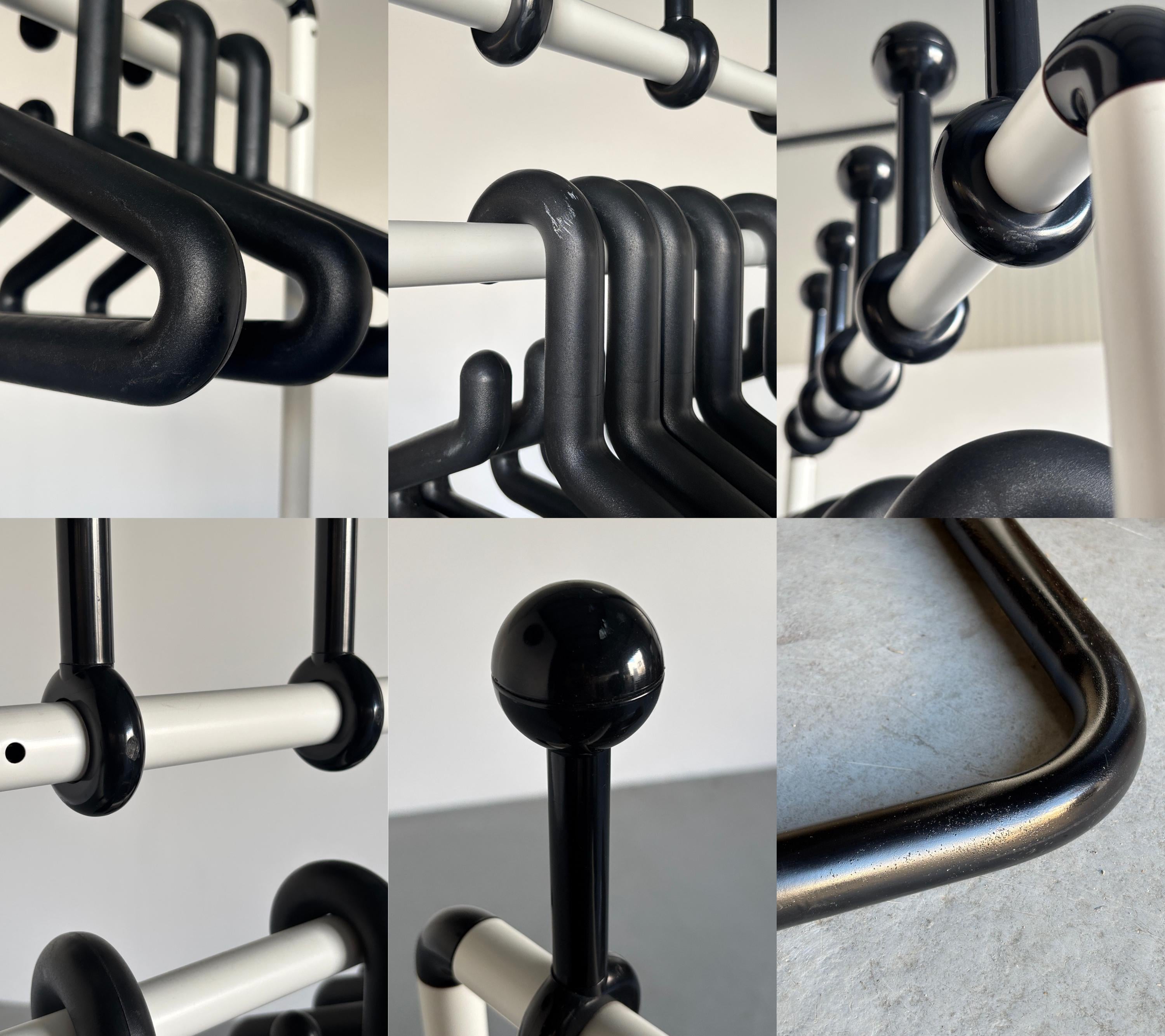 Postmodern Metal Coat Rack