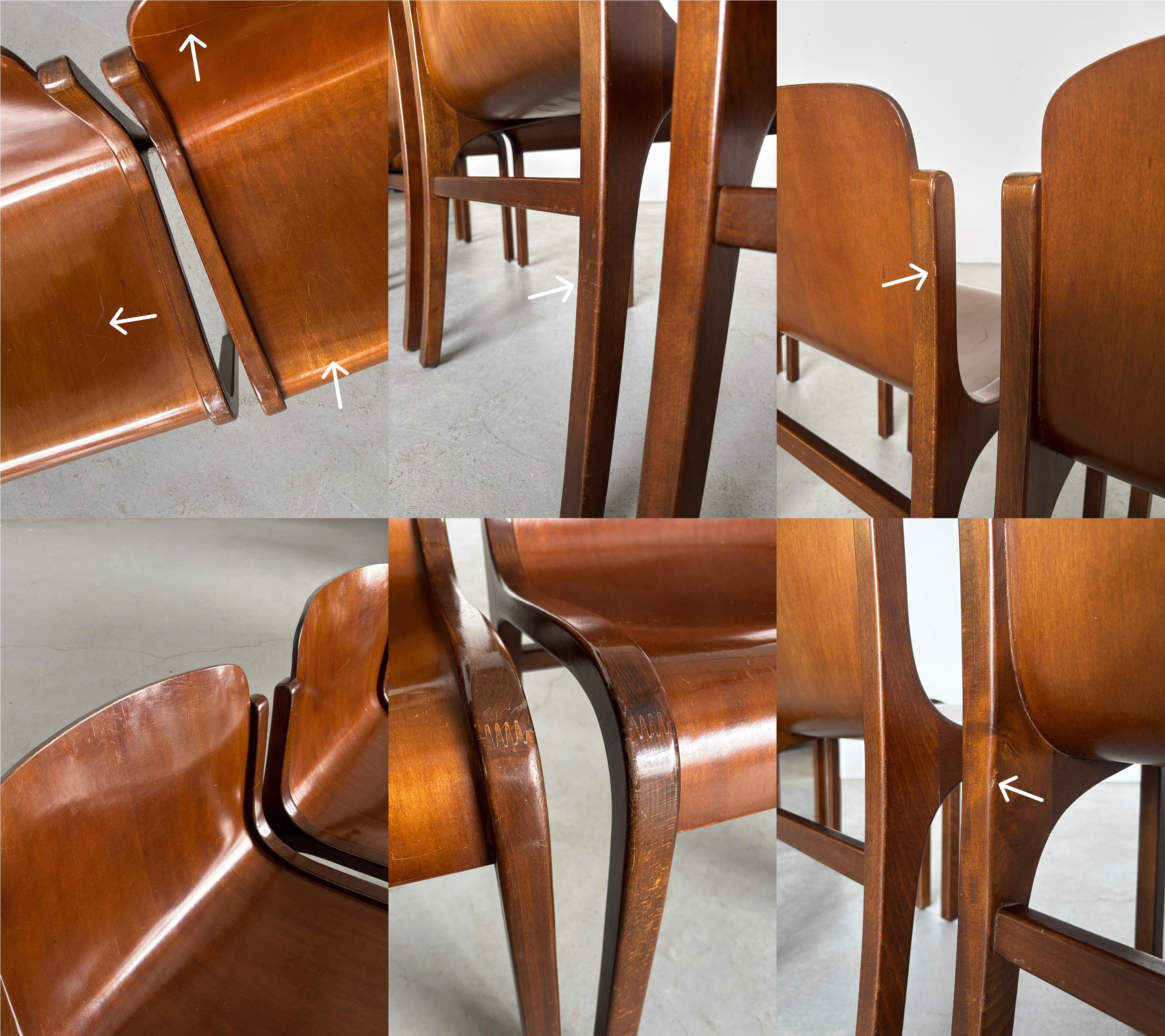 ‘Mito’ Chairs by Carlo Bartoli for Tisettanta