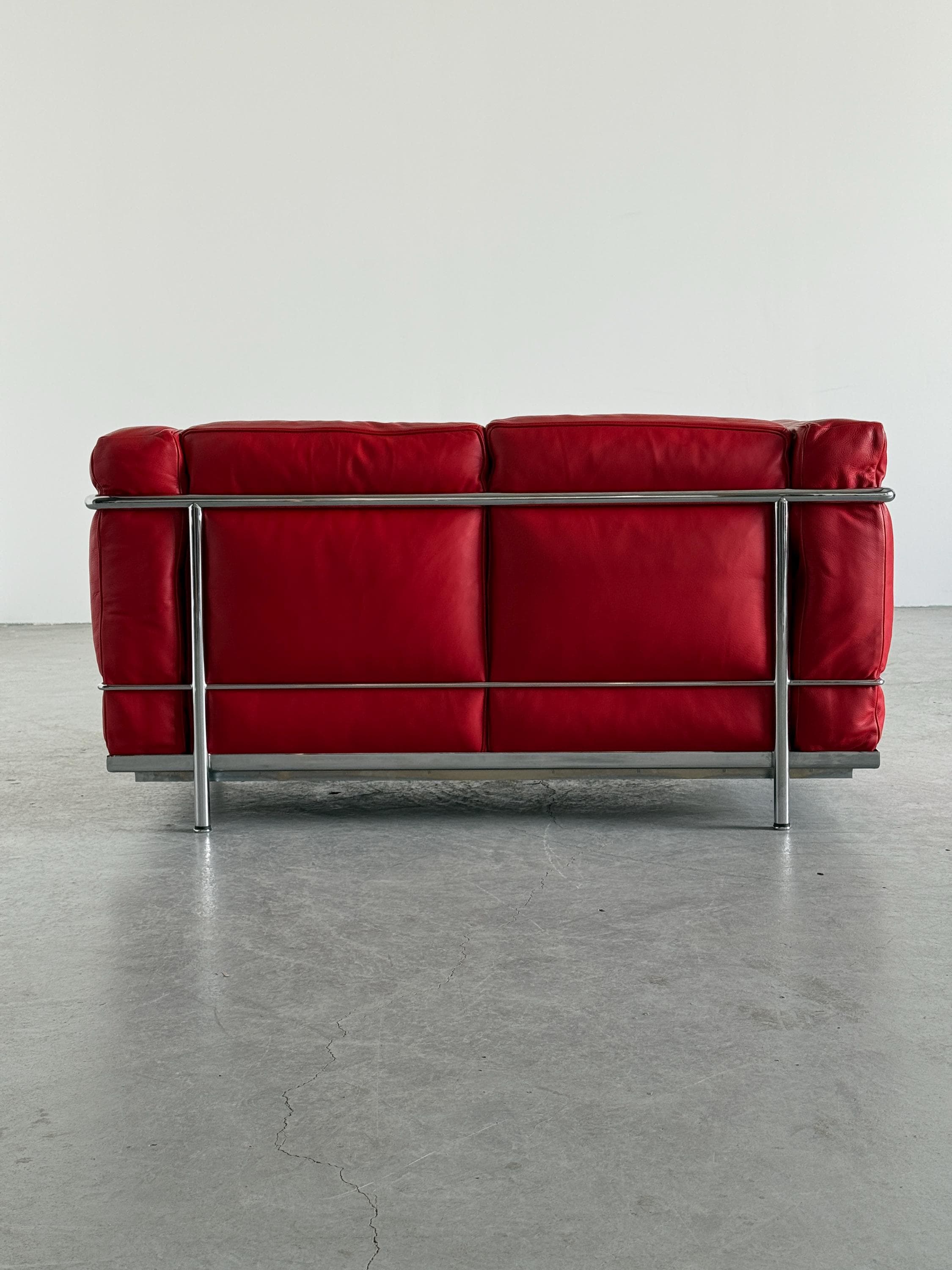 Cassina ‘LC2’ Sofa by Le Corbusier, Charlotte Perriand and Pierre Jeanneret