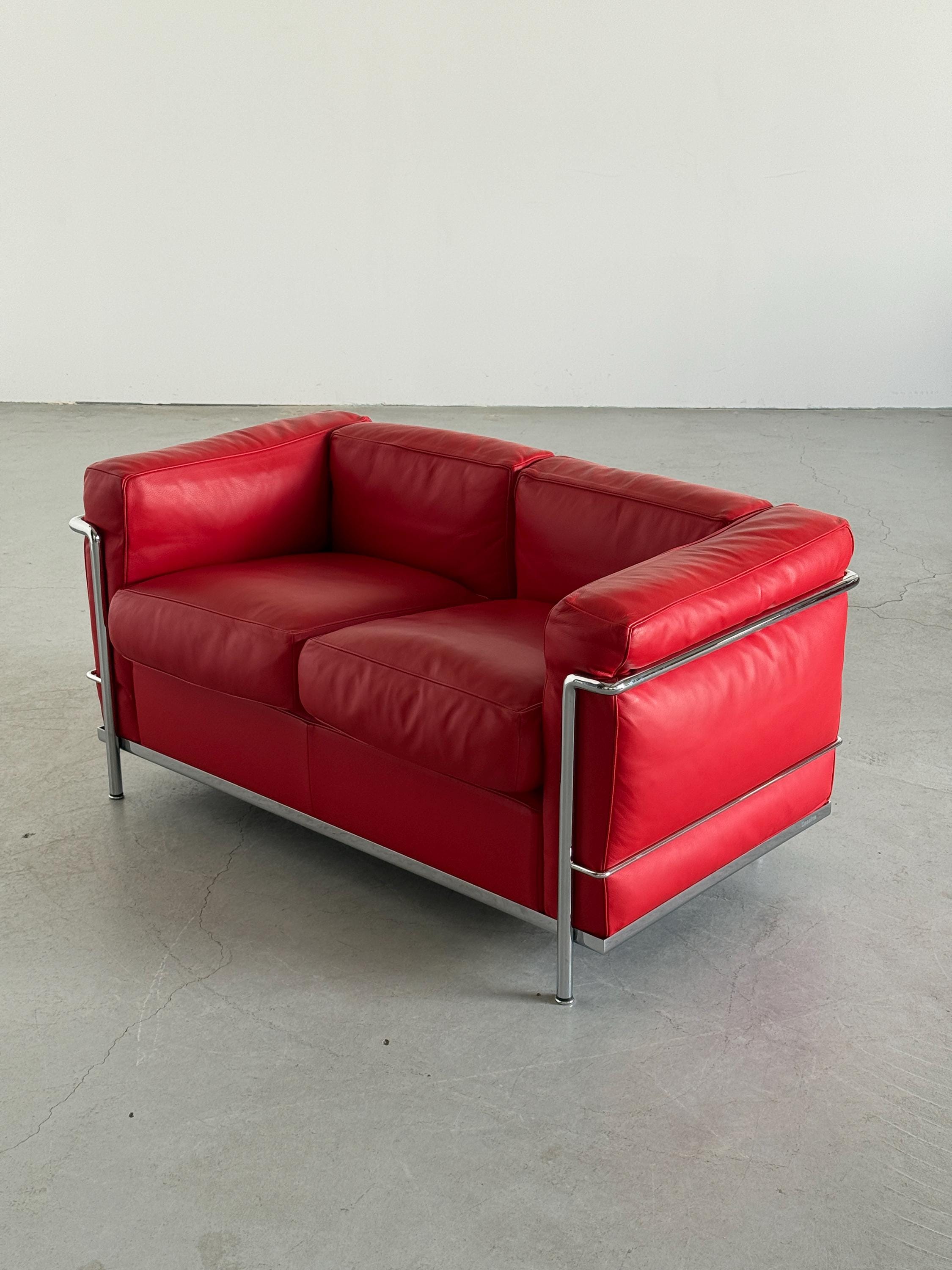 Cassina ‘LC2’ Sofa by Le Corbusier, Charlotte Perriand and Pierre Jeanneret