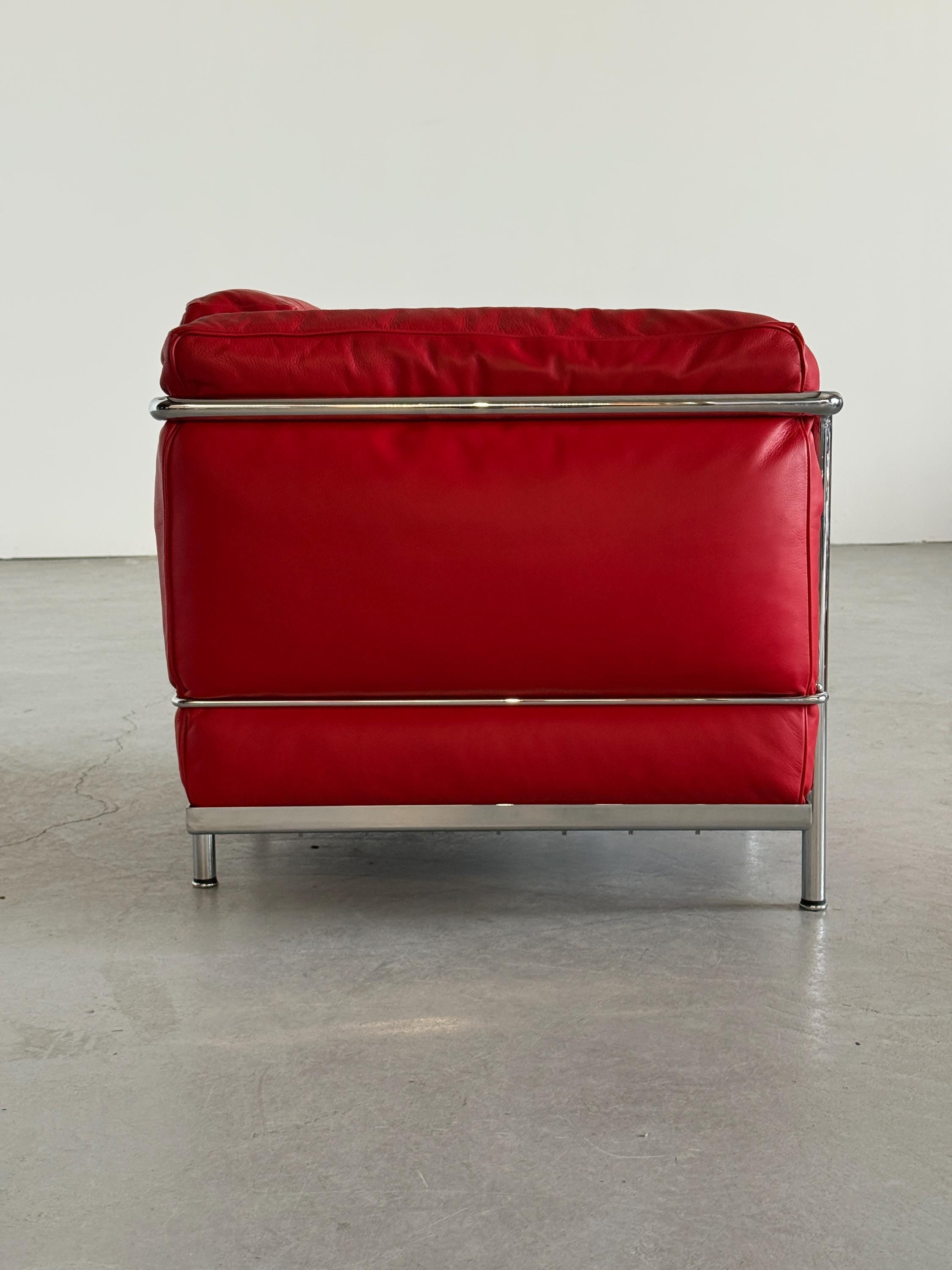 Cassina ‘LC2’ Armchair by Le Corbusier, Charlotte Perriand and Pierre Jeanneret