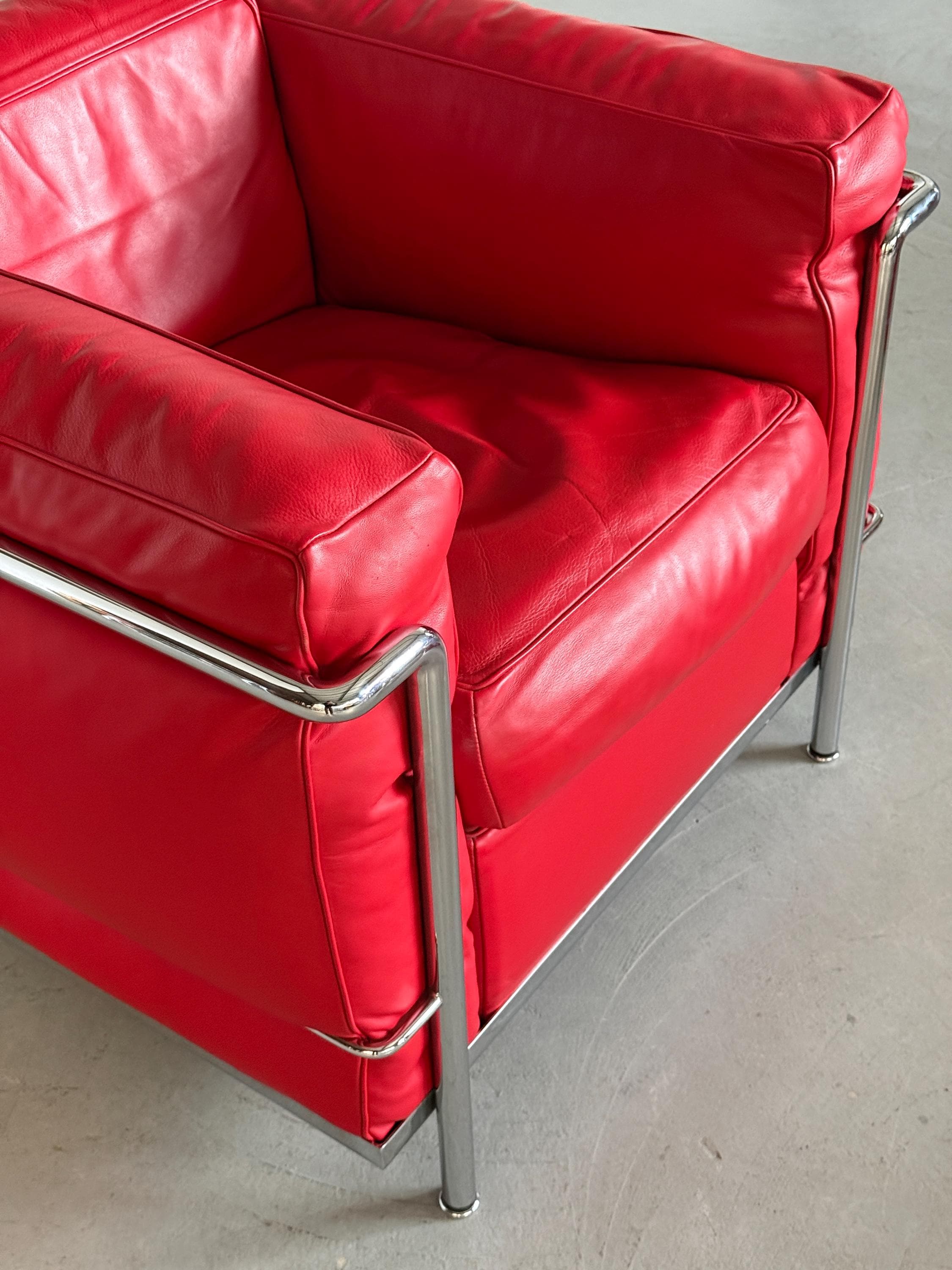 Cassina ‘LC2’ Armchair by Le Corbusier, Charlotte Perriand and Pierre Jeanneret