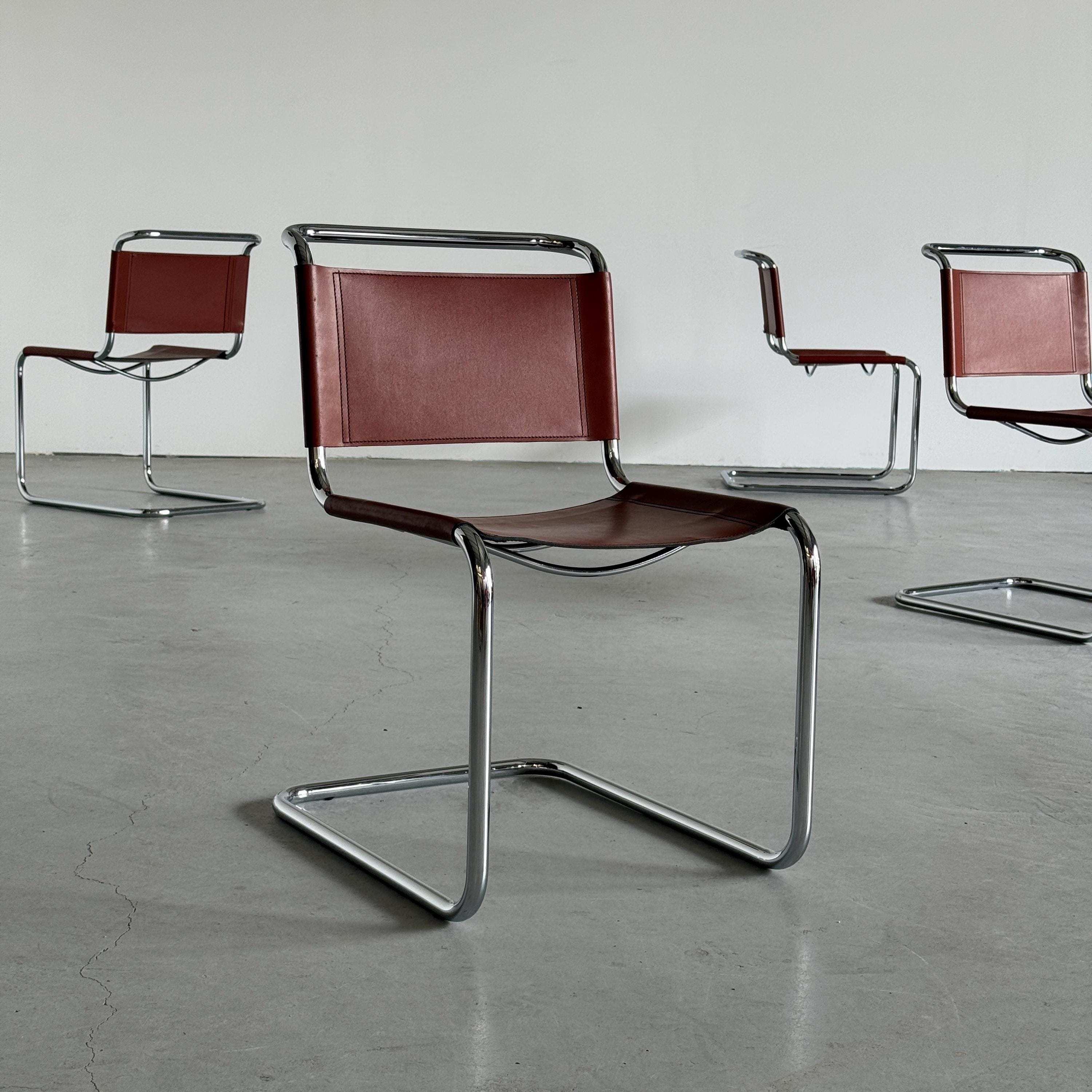 Mart Stam S33 Chairs by Fasem