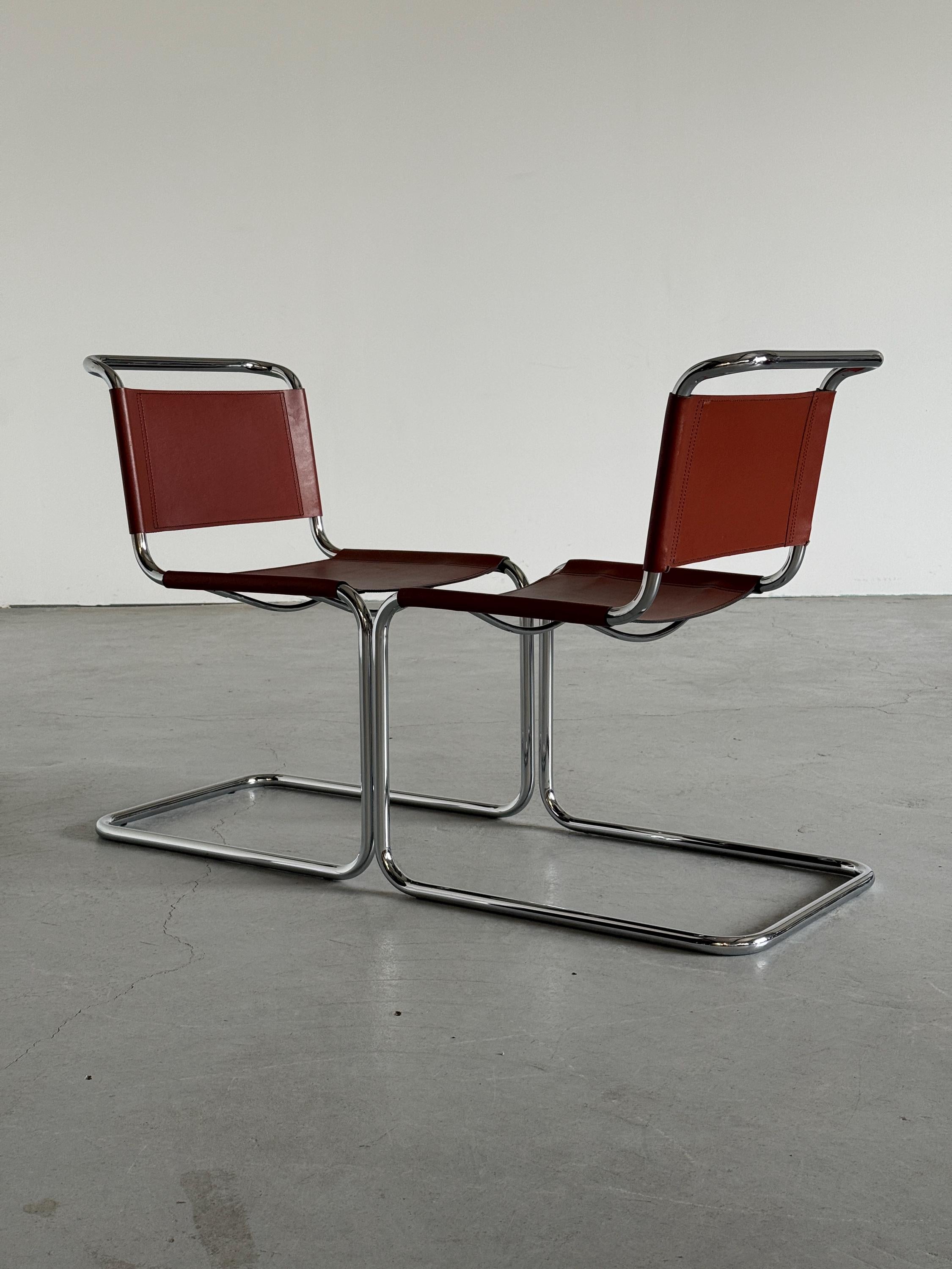 Mart Stam S33 Chairs by Fasem