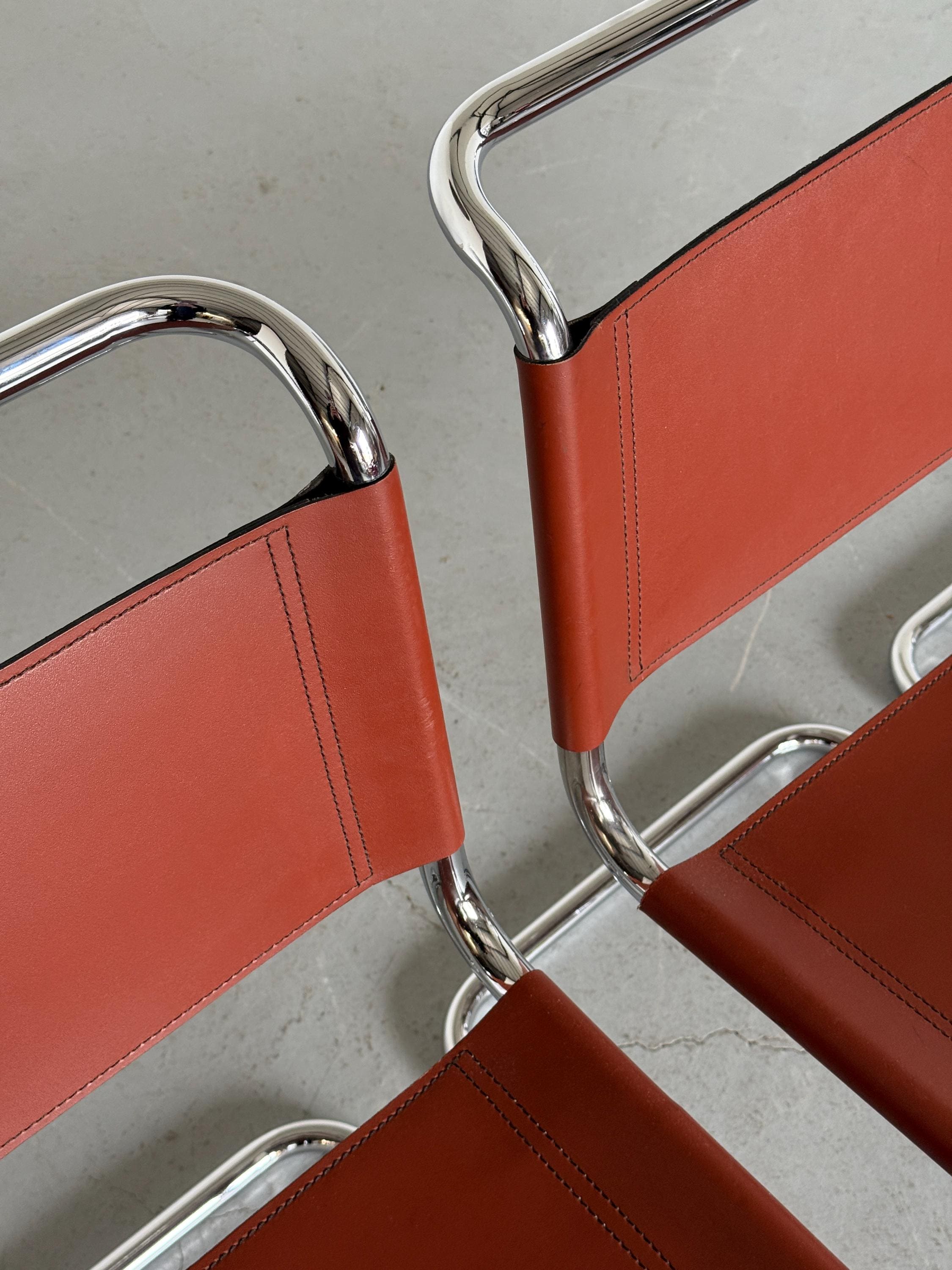 Mart Stam S33 Chairs by Fasem