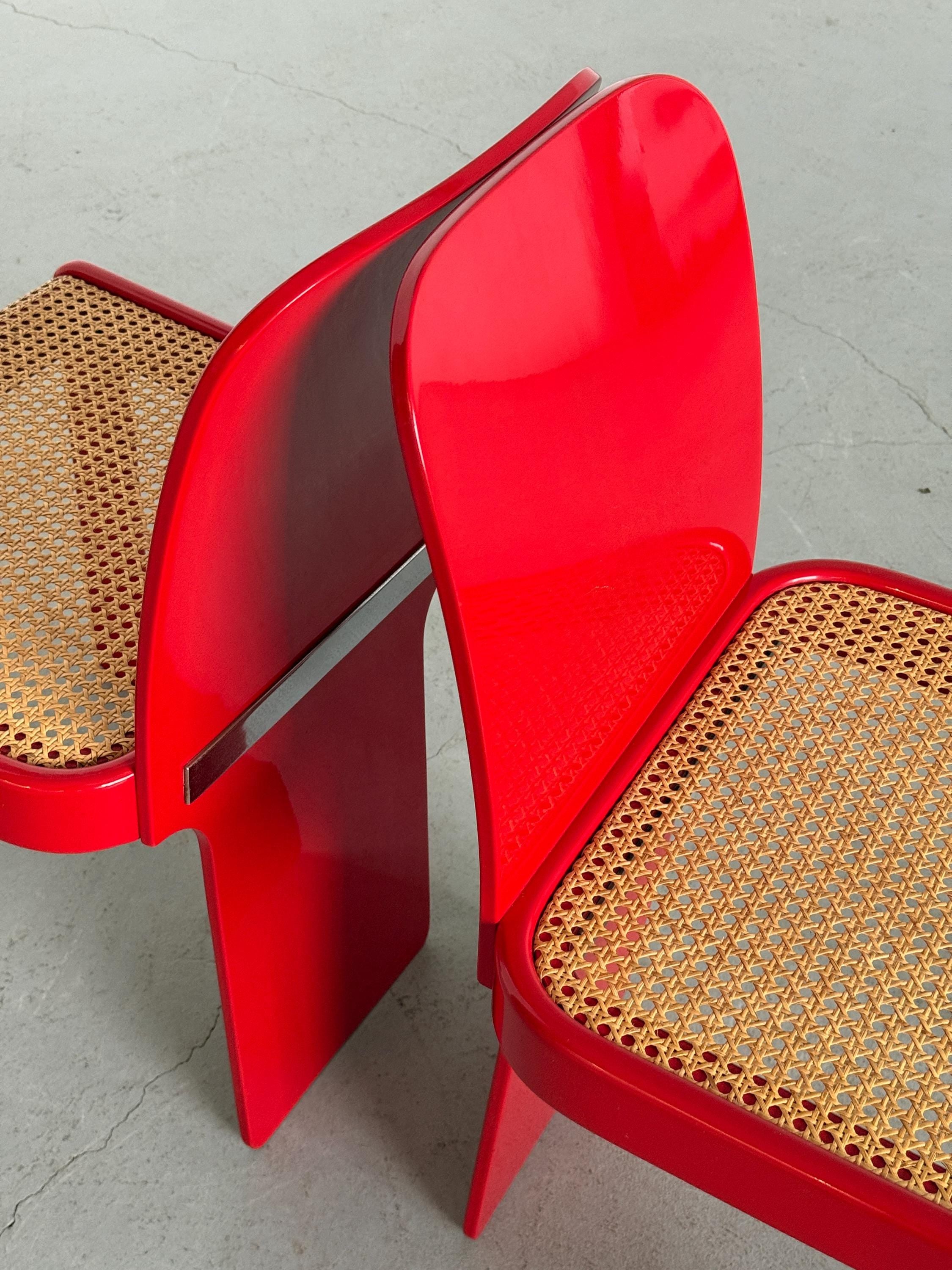 Mid-Century Chairs by Pierluigi Molinari for Pozzi Milano