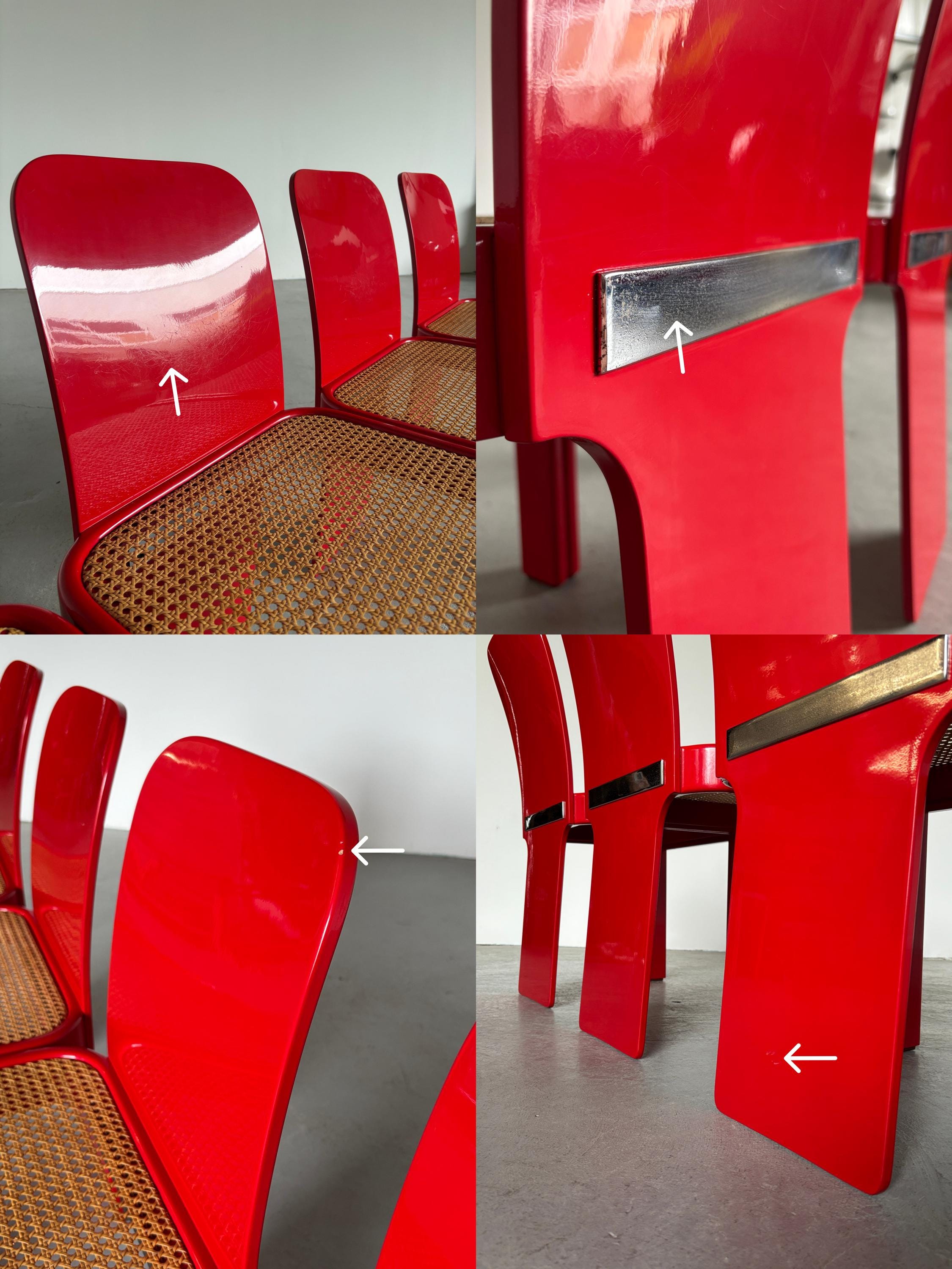 Mid-Century Chairs by Pierluigi Molinari for Pozzi Milano