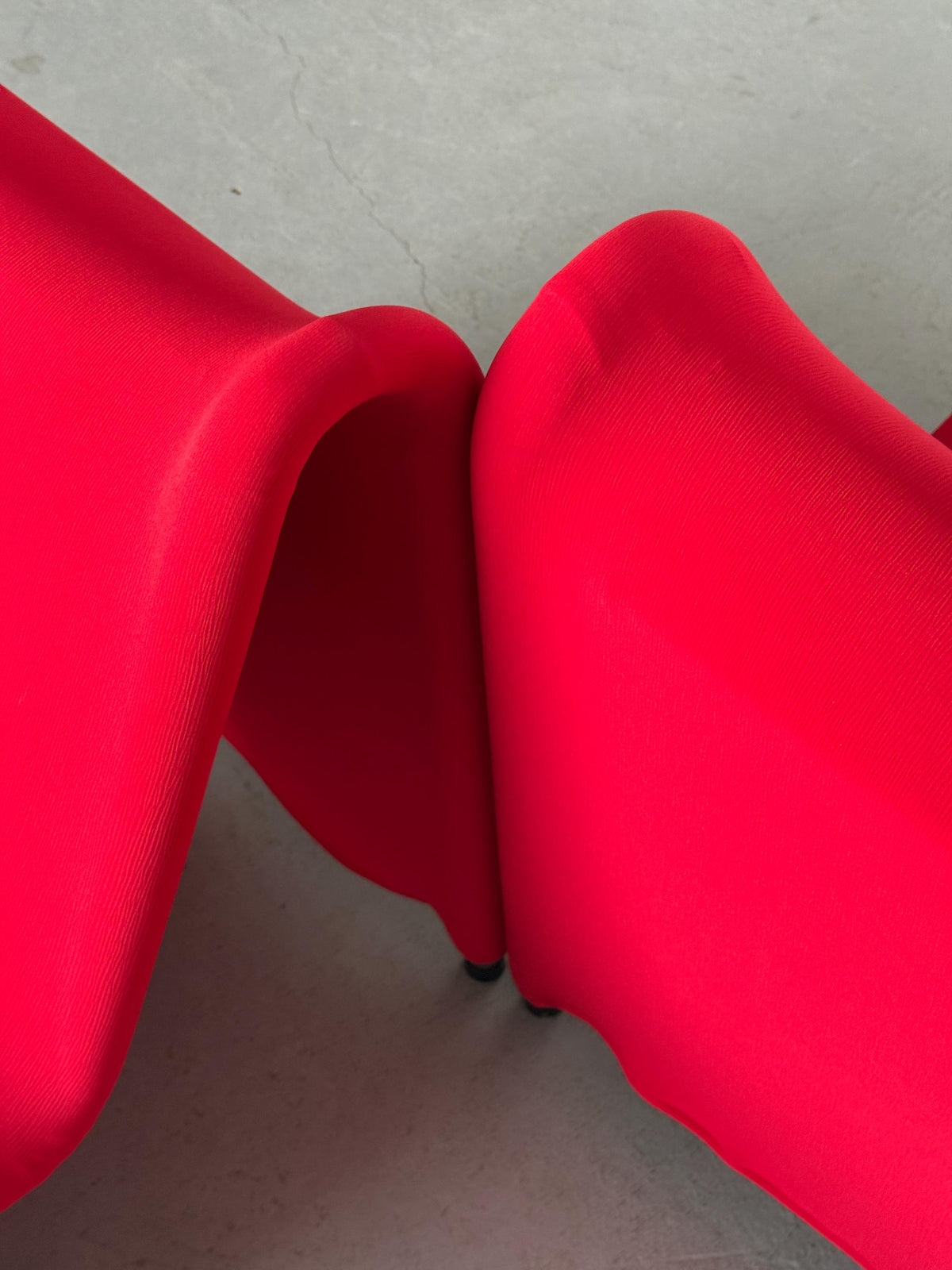 Ikea Årjäng Lounge Chairs in Red Upholstery
