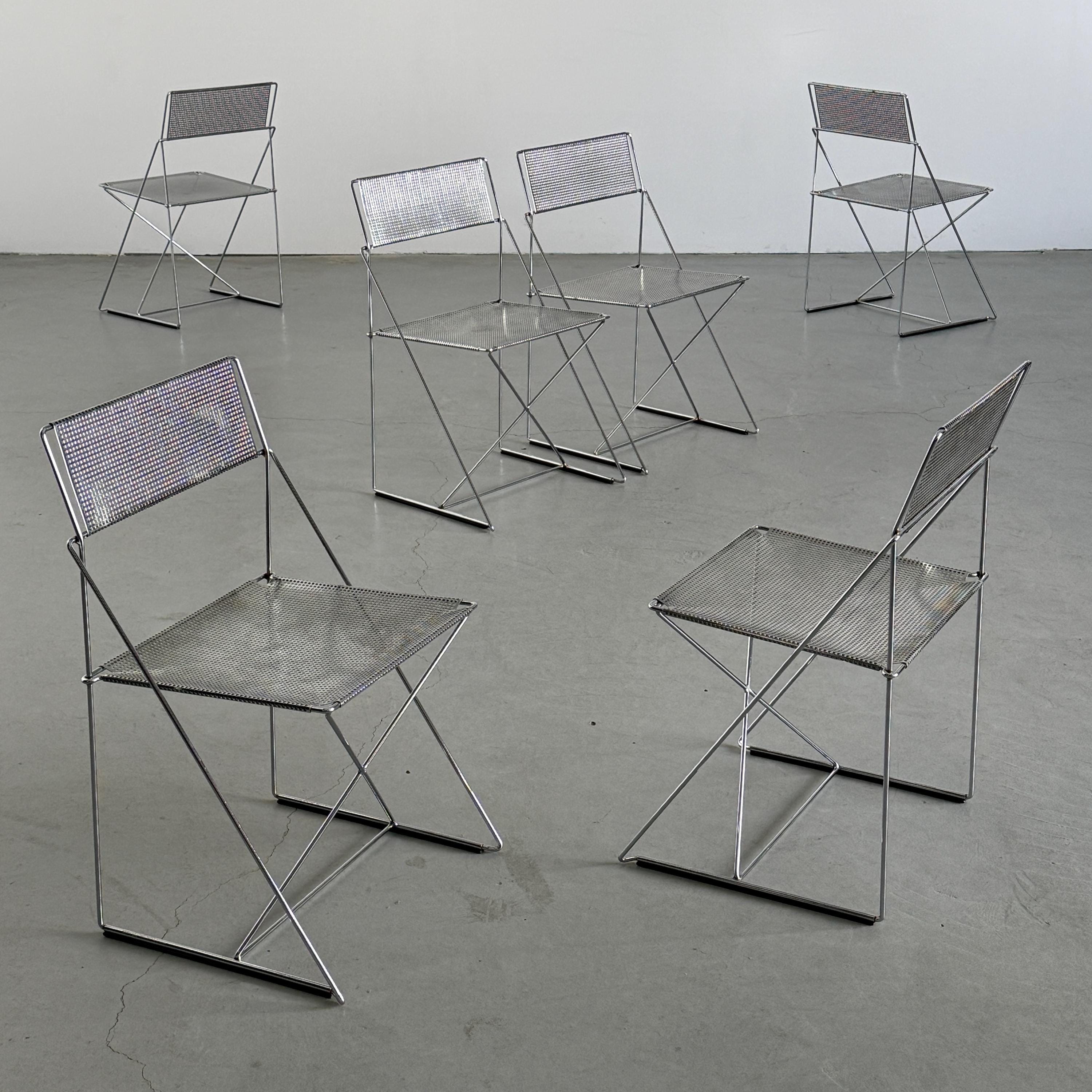 'X-Line' Chairs by Niels Jørgen Haugesen for Magis