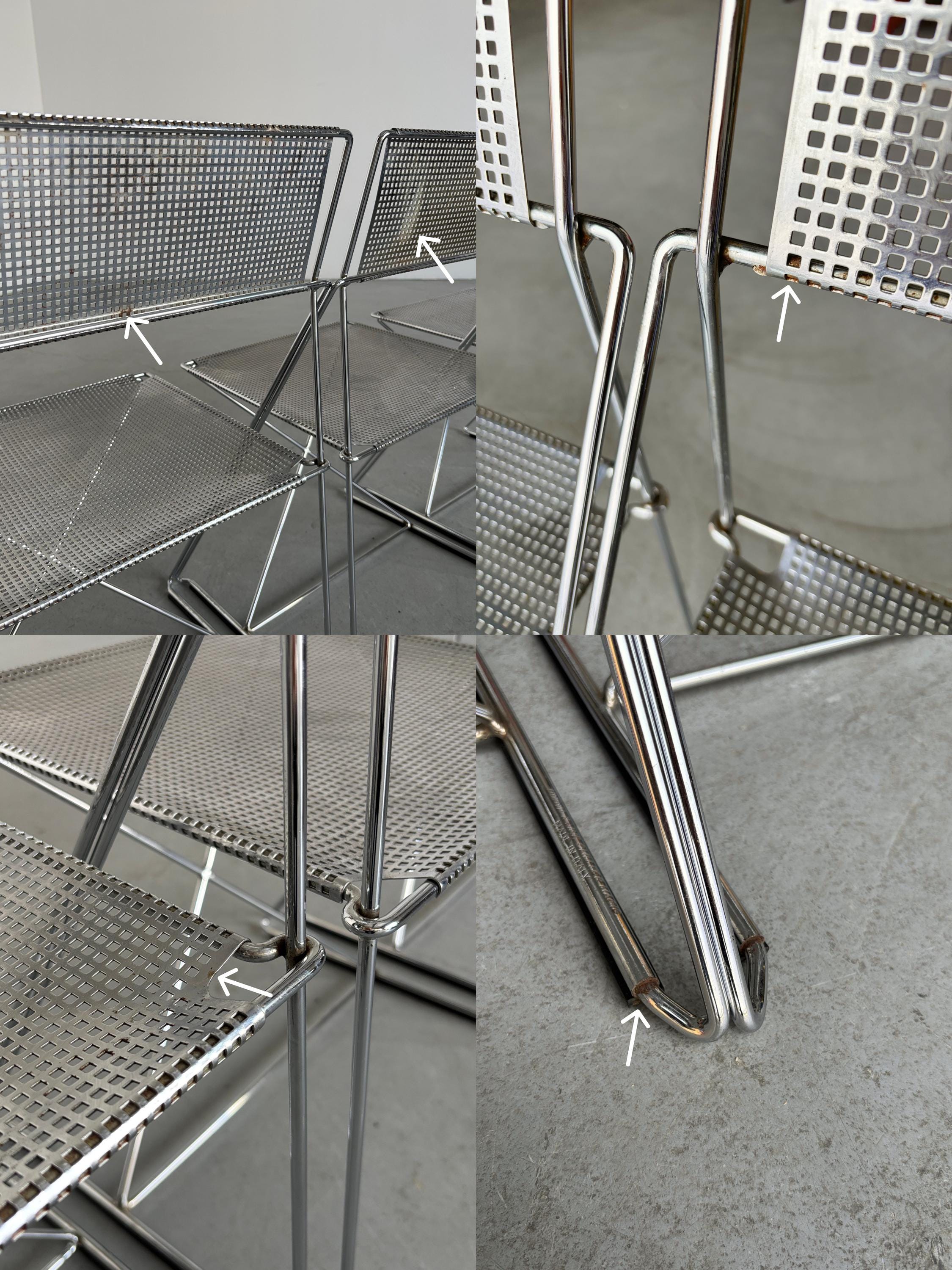 'X-Line' Chairs by Niels Jørgen Haugesen for Magis