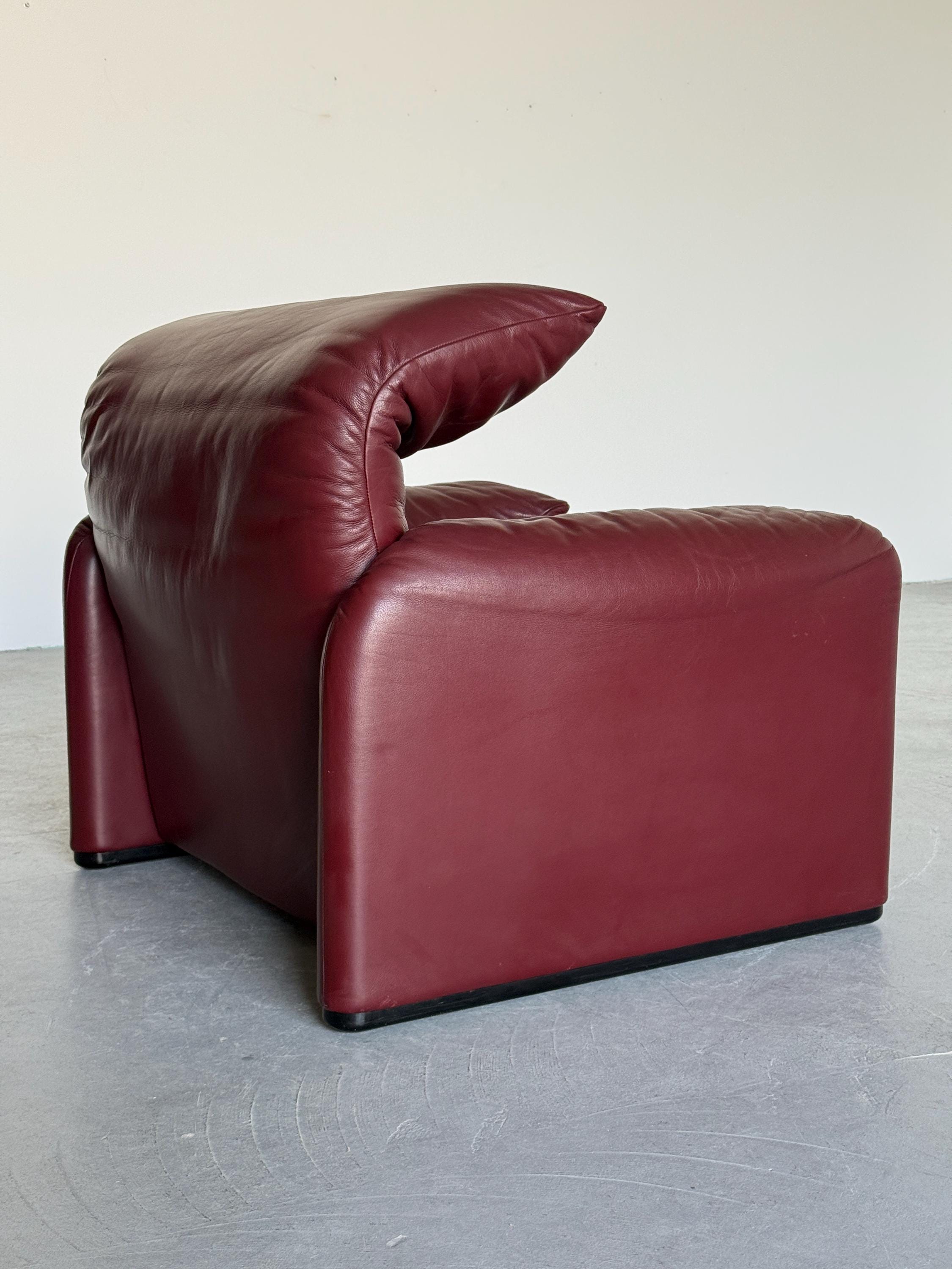 ‘Maralunga’ Armchair by Vico Magistretti for Casina