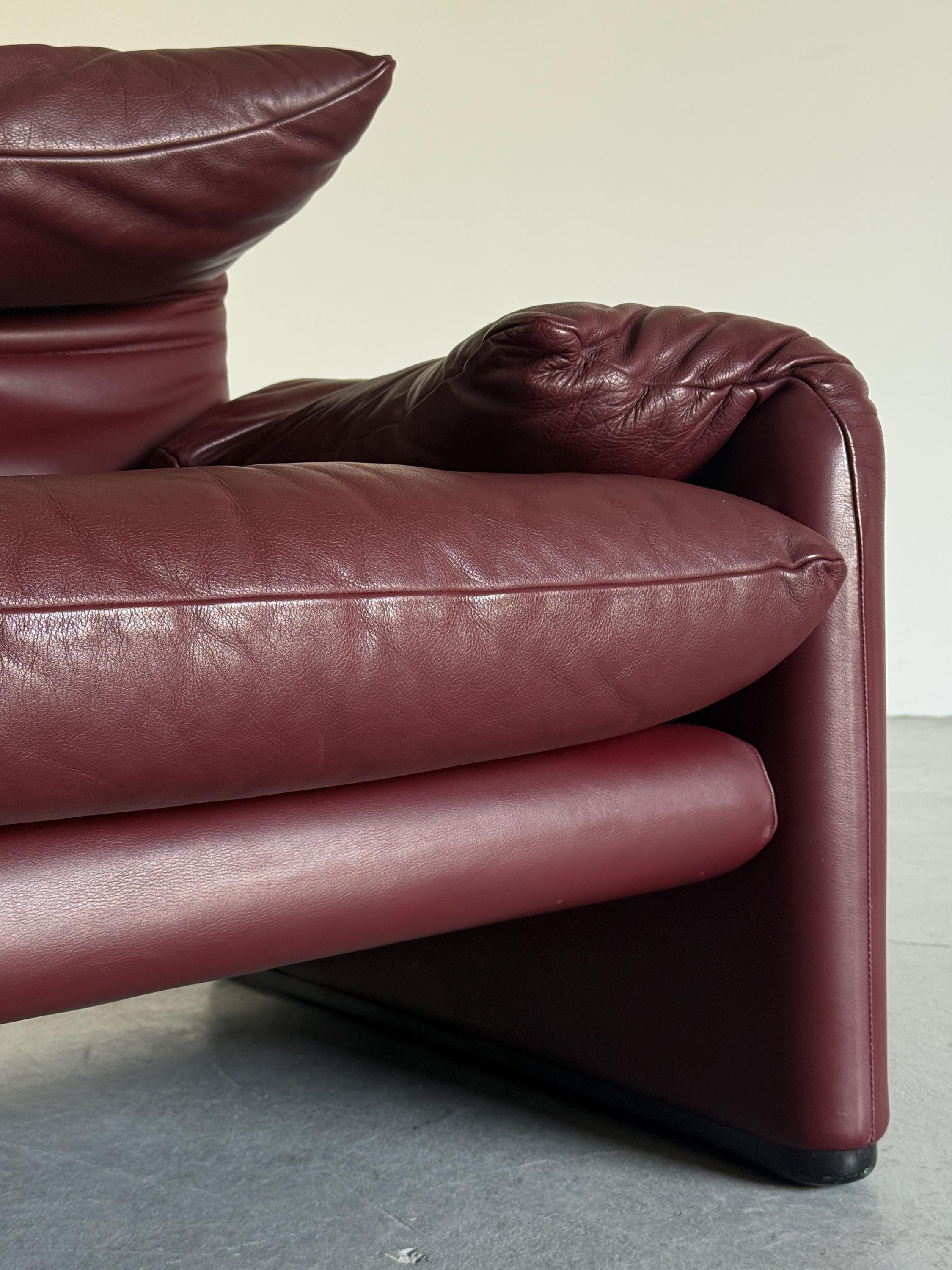 ‘Maralunga’ Armchair by Vico Magistretti for Casina