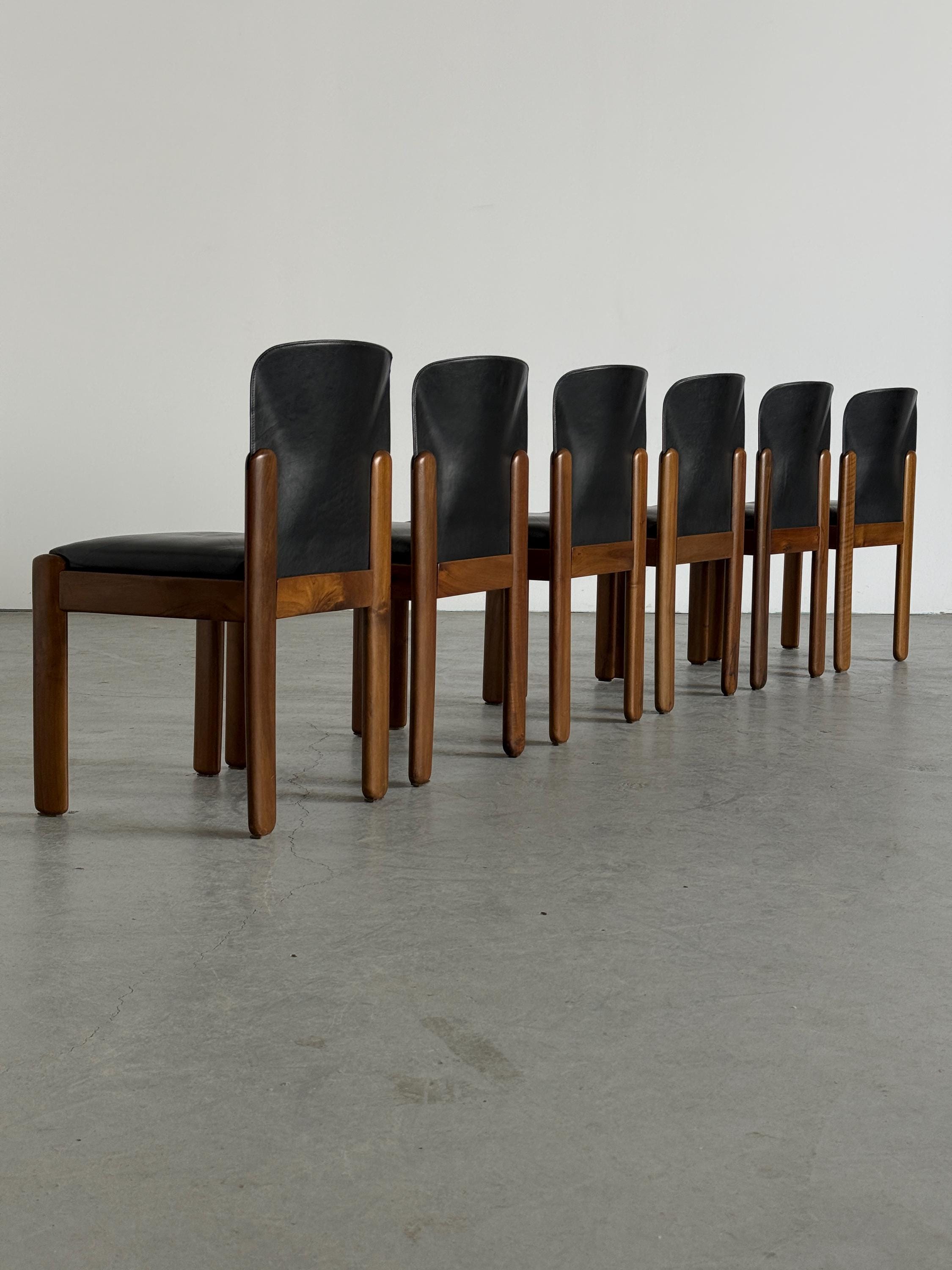 ‘Model 330’ Dining Chairs by Silvio Coppola for Bernini