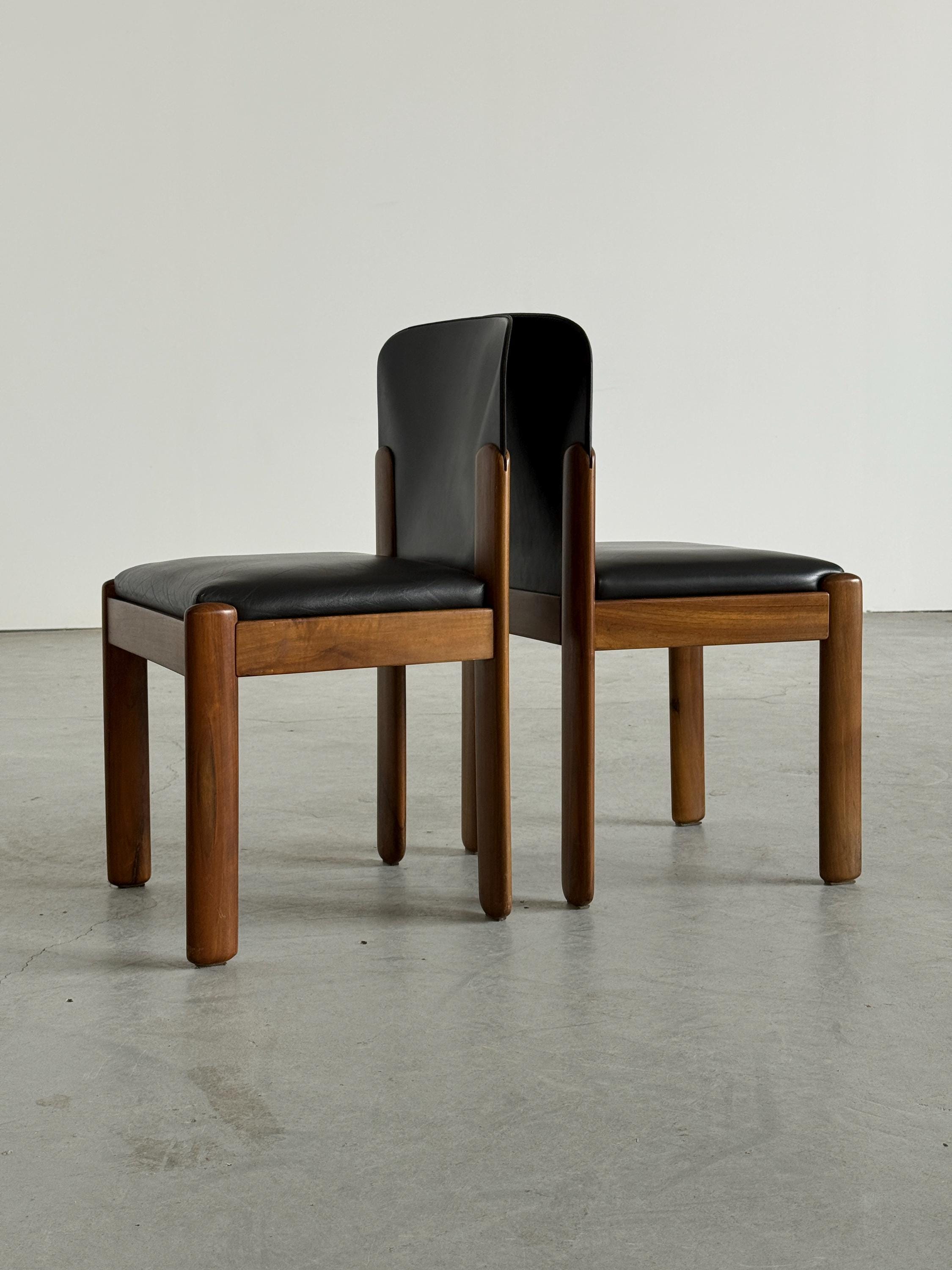 ‘Model 330’ Dining Chairs by Silvio Coppola for Bernini