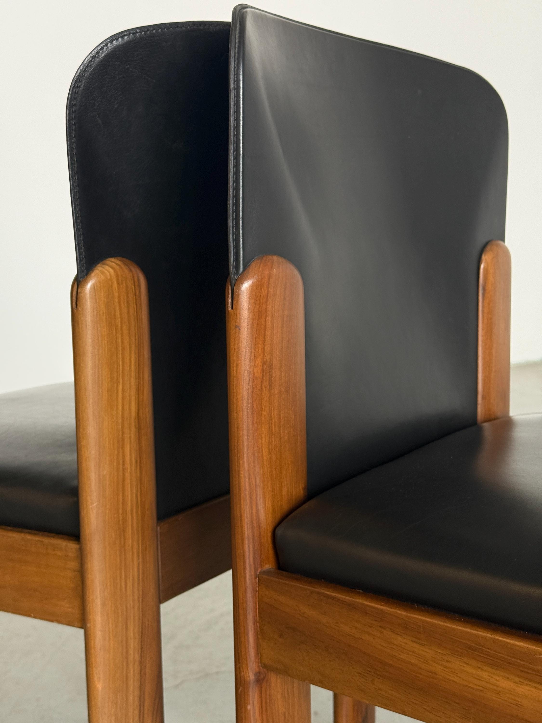‘Model 330’ Dining Chairs by Silvio Coppola for Bernini