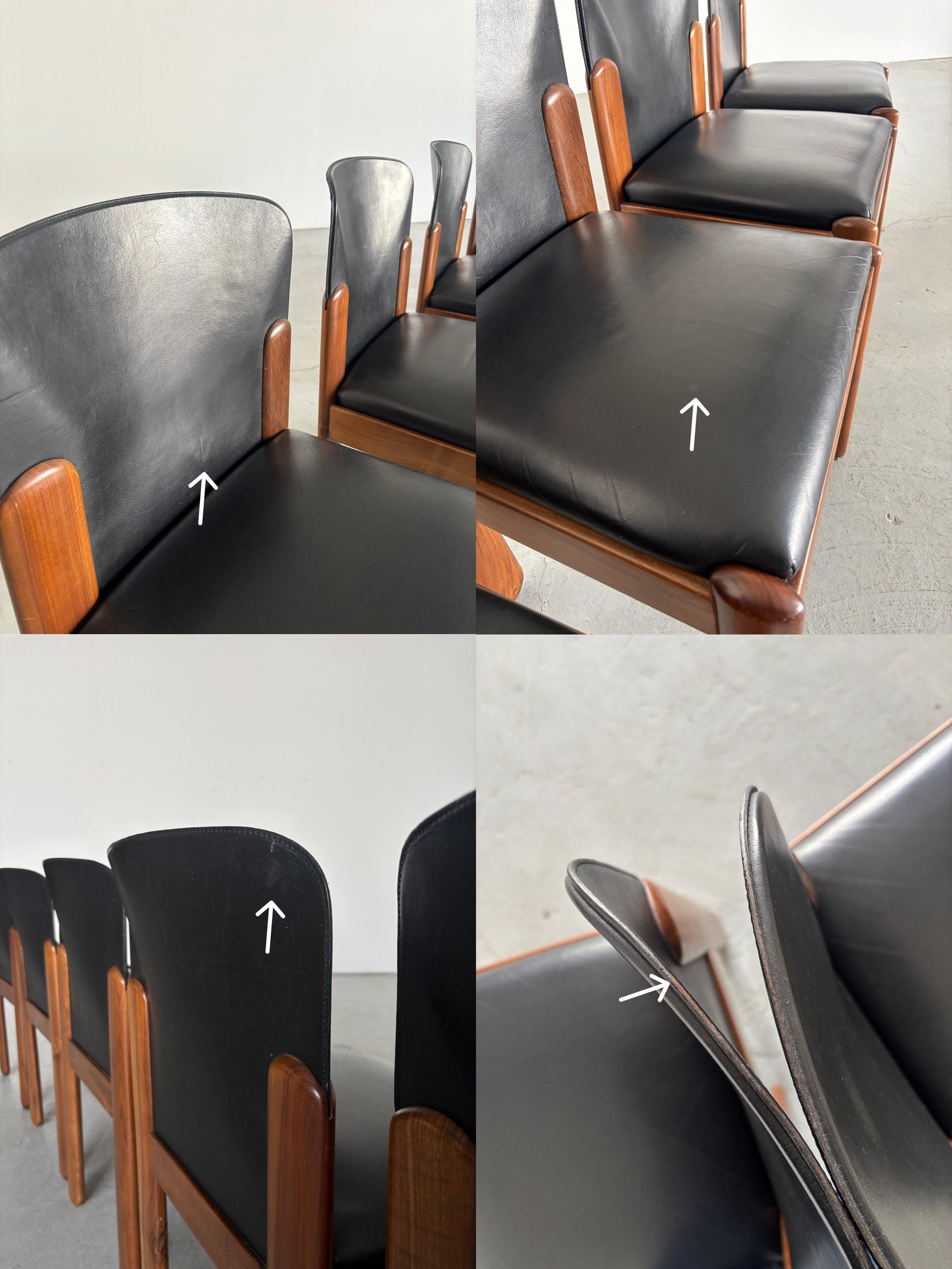 ‘Model 330’ Dining Chairs by Silvio Coppola for Bernini