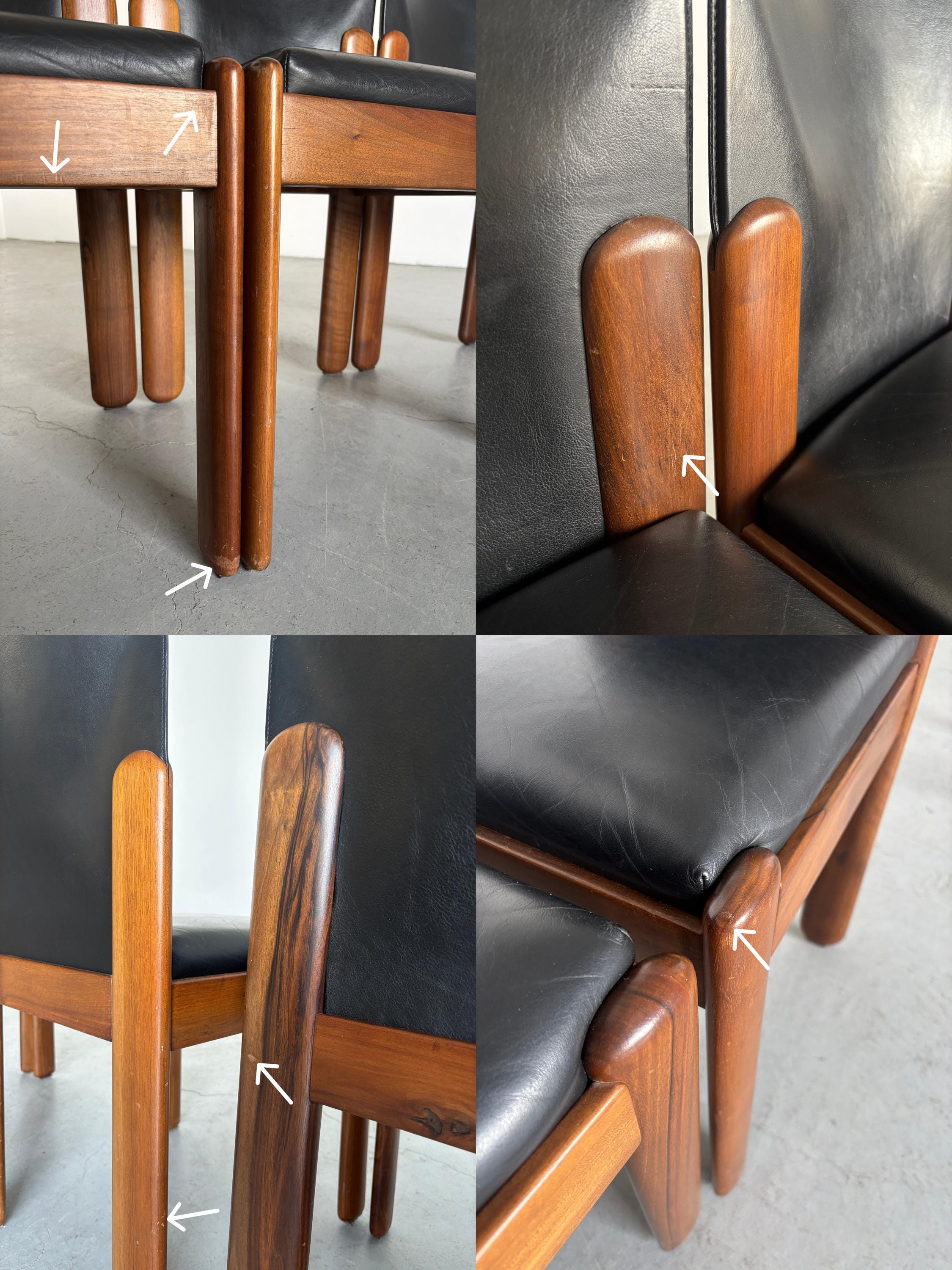 ‘Model 330’ Dining Chairs by Silvio Coppola for Bernini