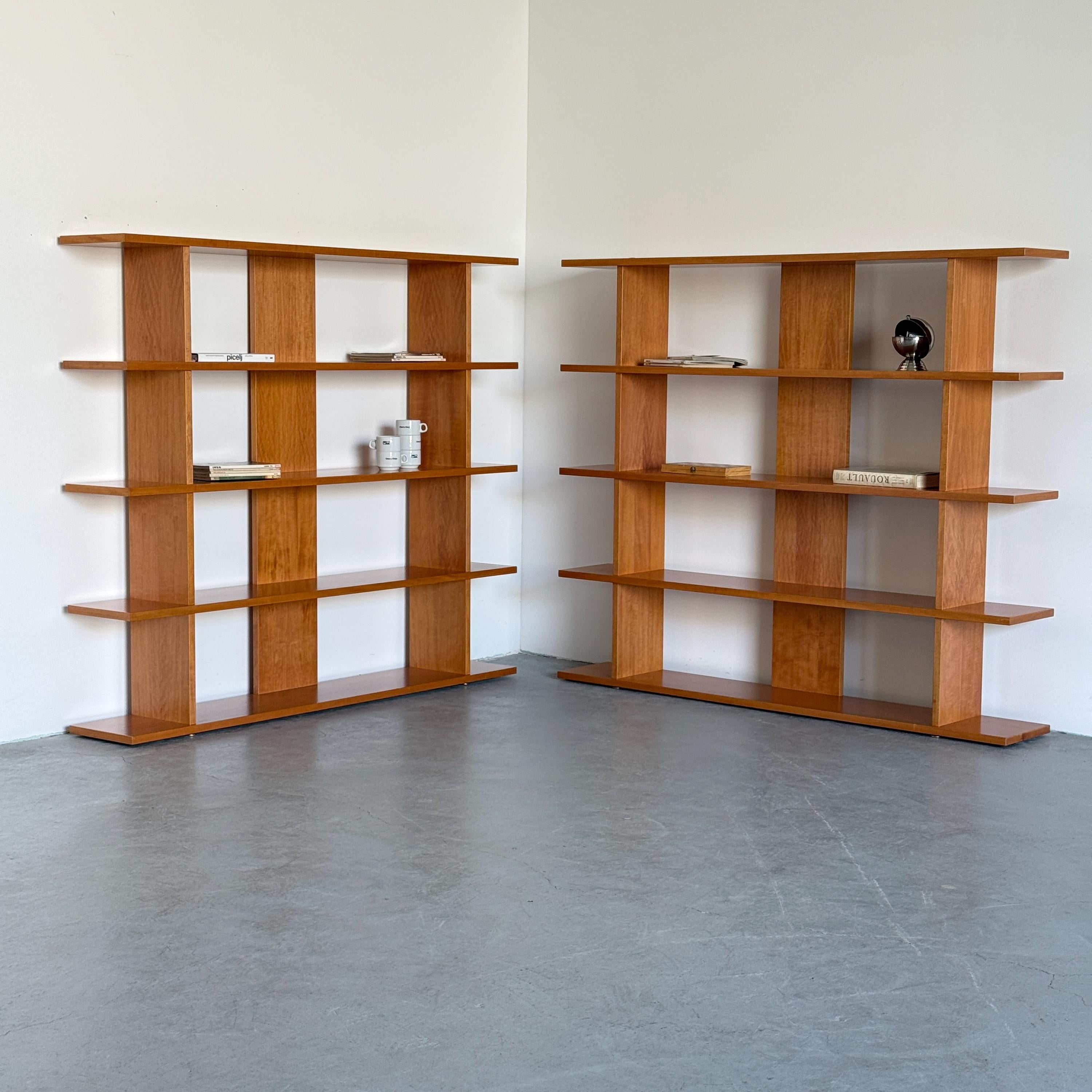 Large Bookshelves Attributed to Maison Regain