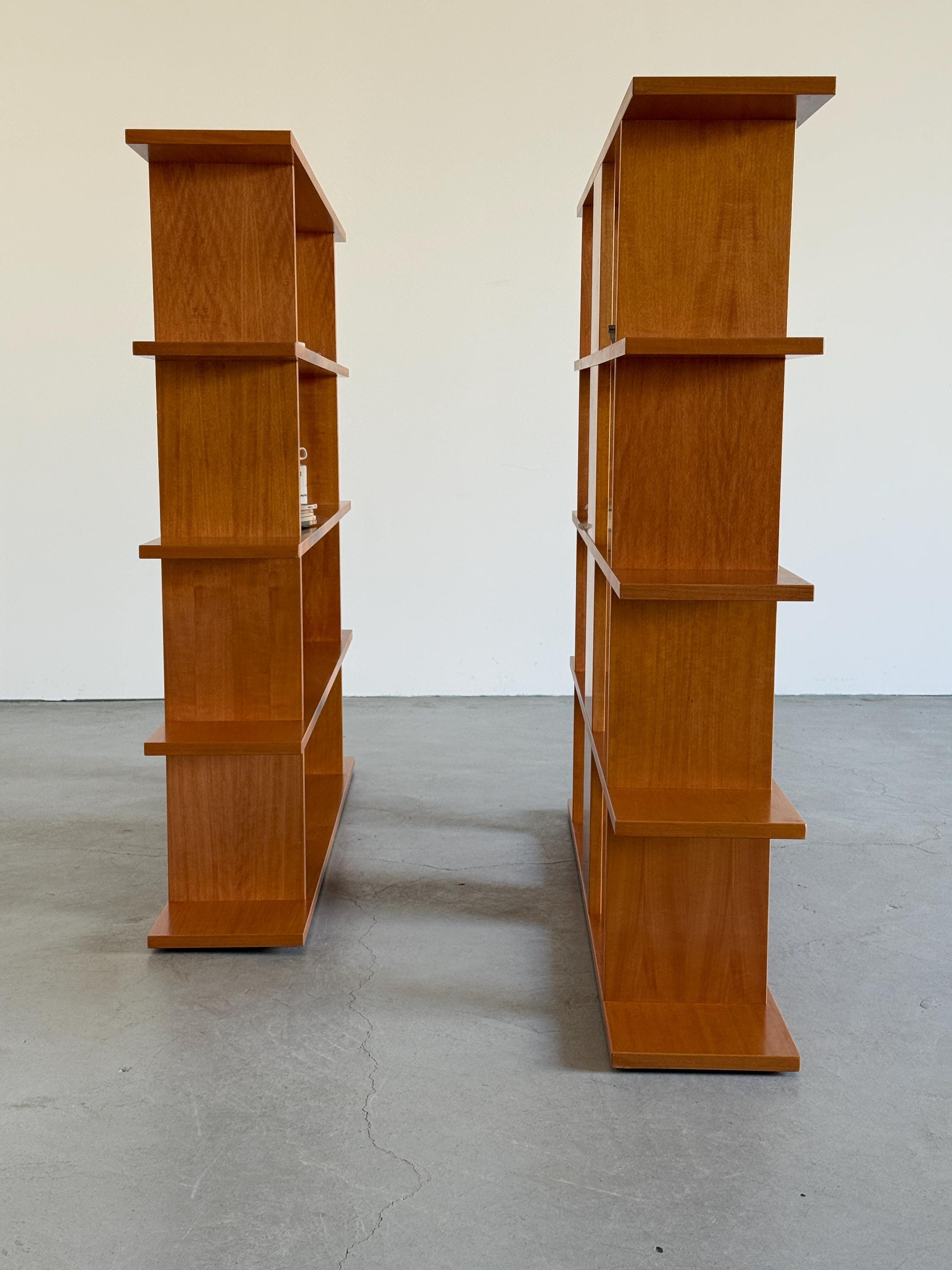 Large Bookshelves Attributed to Maison Regain