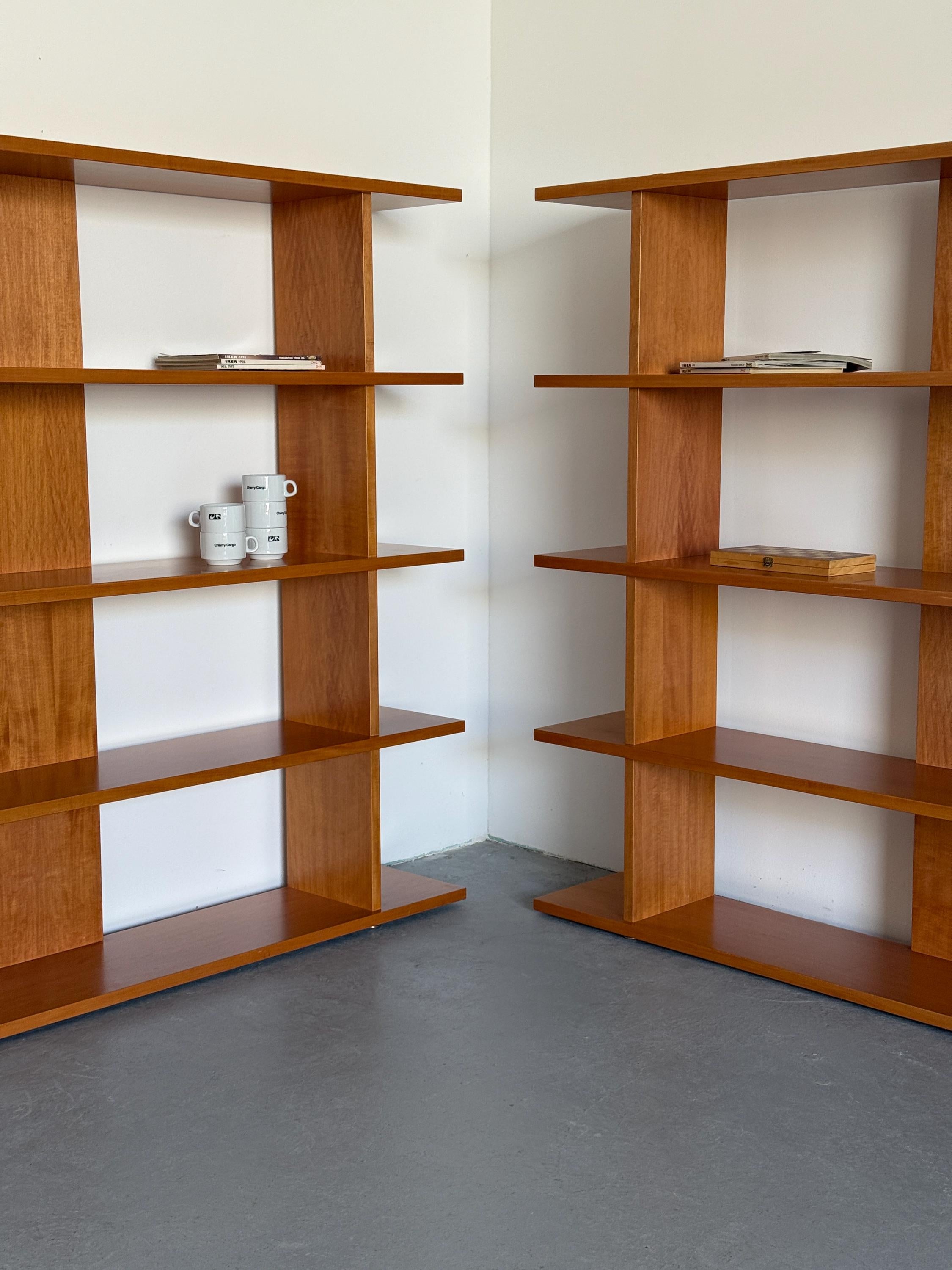 Large Bookshelves Attributed to Maison Regain