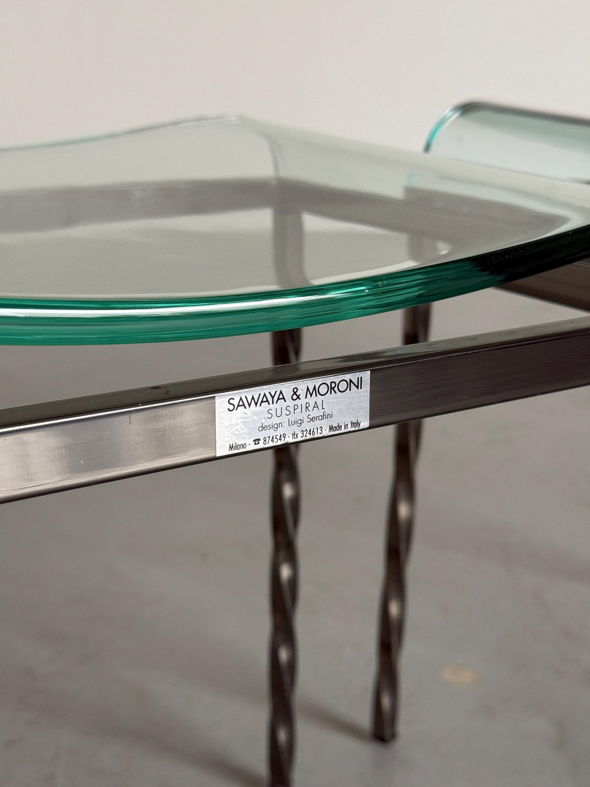 ‘Suspiral’ Chairs by Luigi Serafini for Sawaya & Moroni