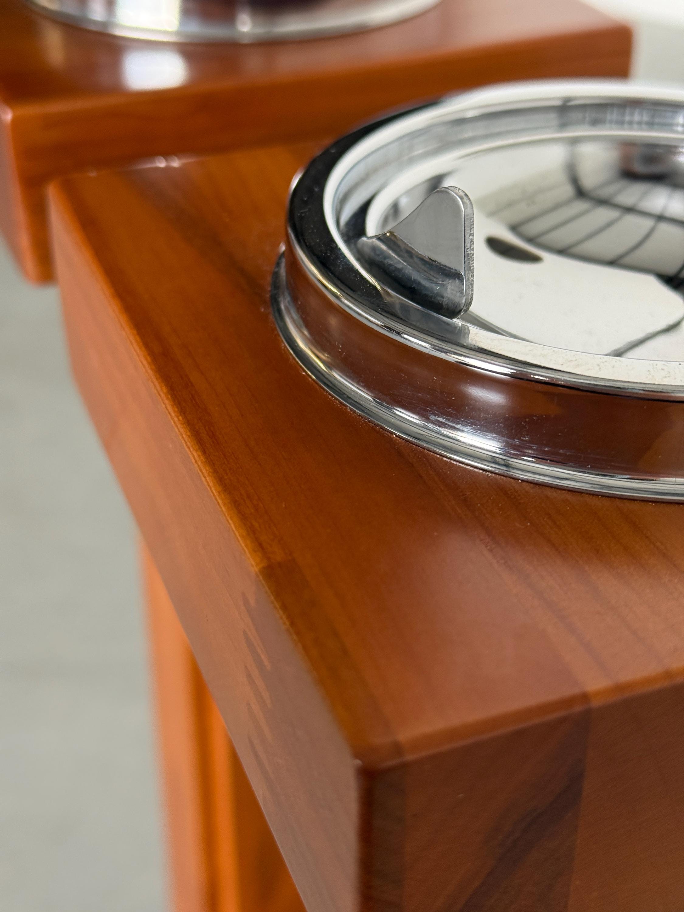 Modernist Pedestal Ashtray Stand
