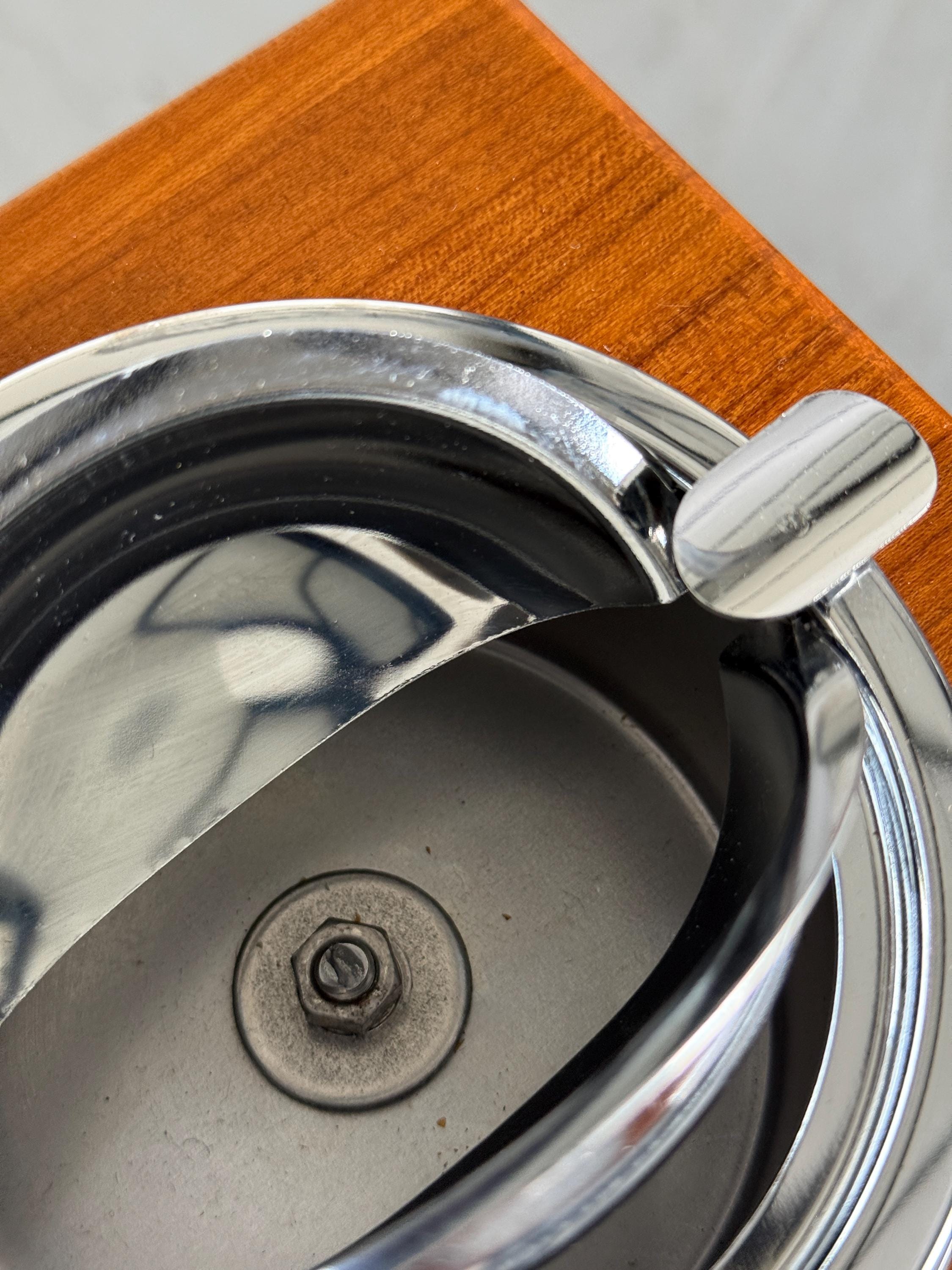 Modernist Pedestal Ashtray Stand