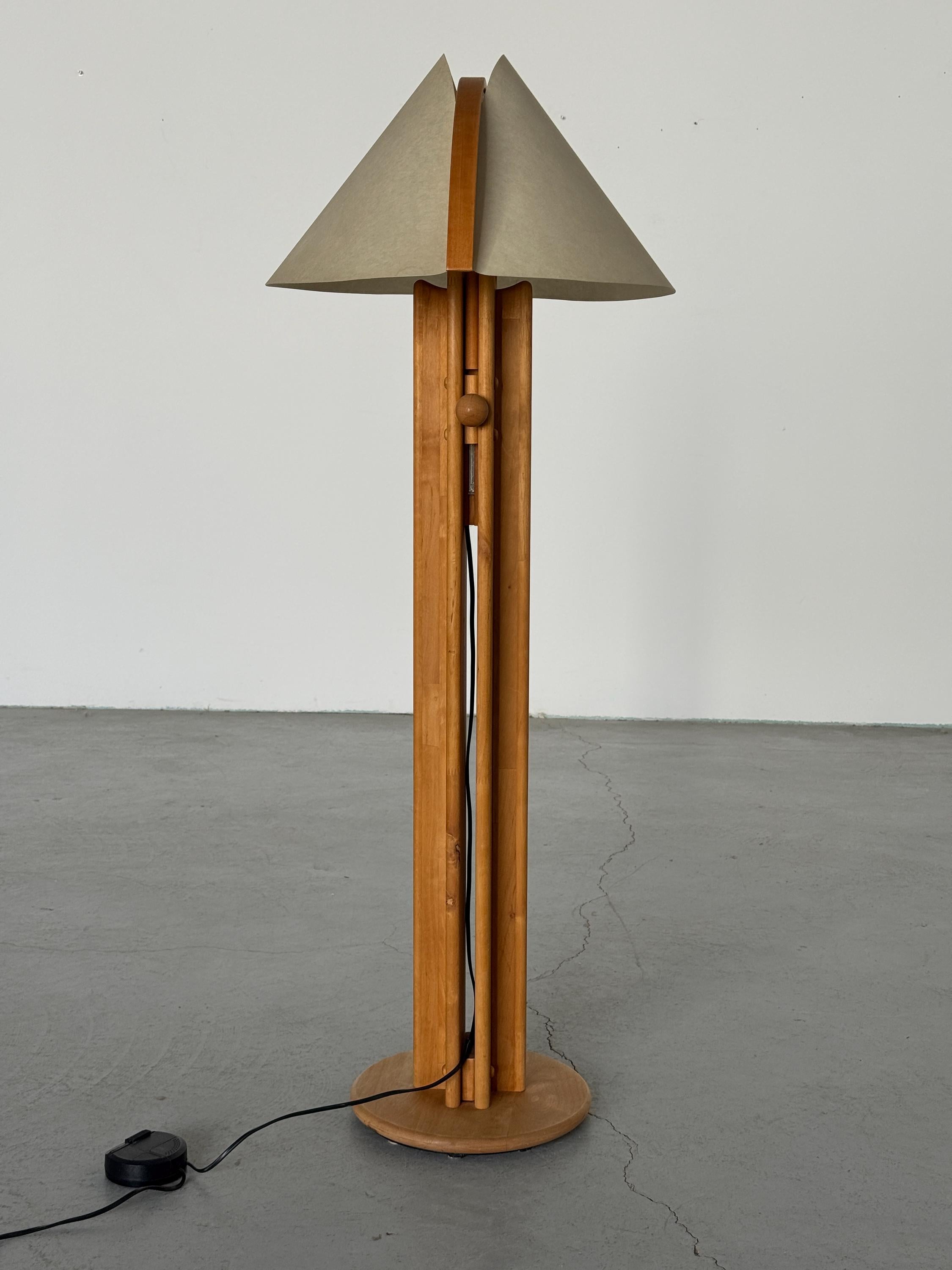 German Sculptural Floor Lamp by Domus