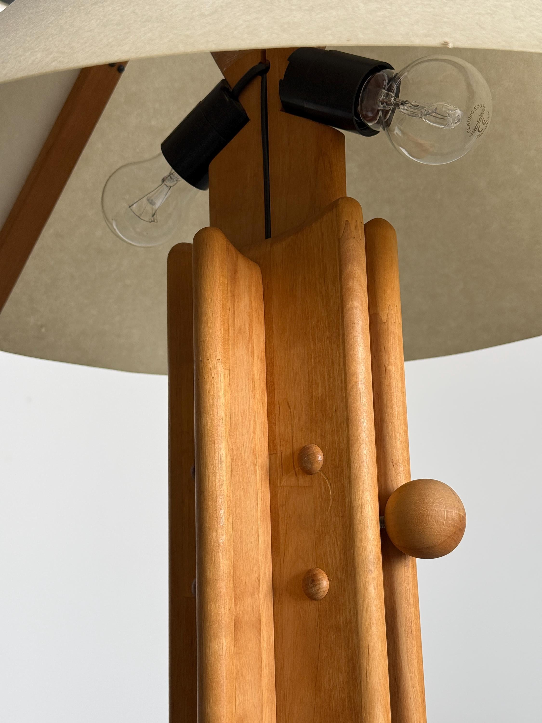 German Sculptural Floor Lamp by Domus
