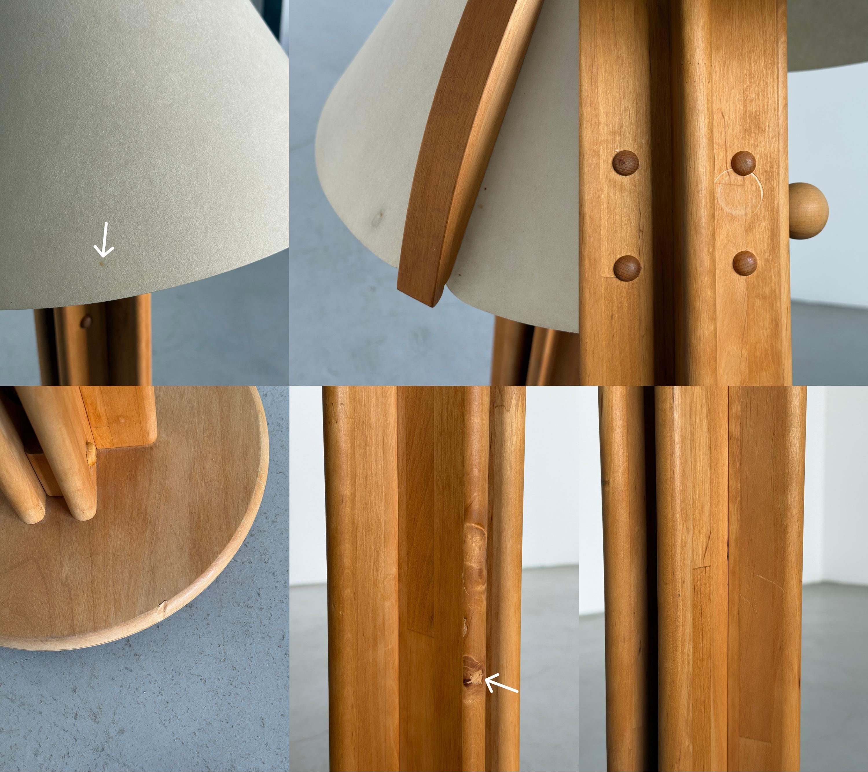 German Sculptural Floor Lamp by Domus