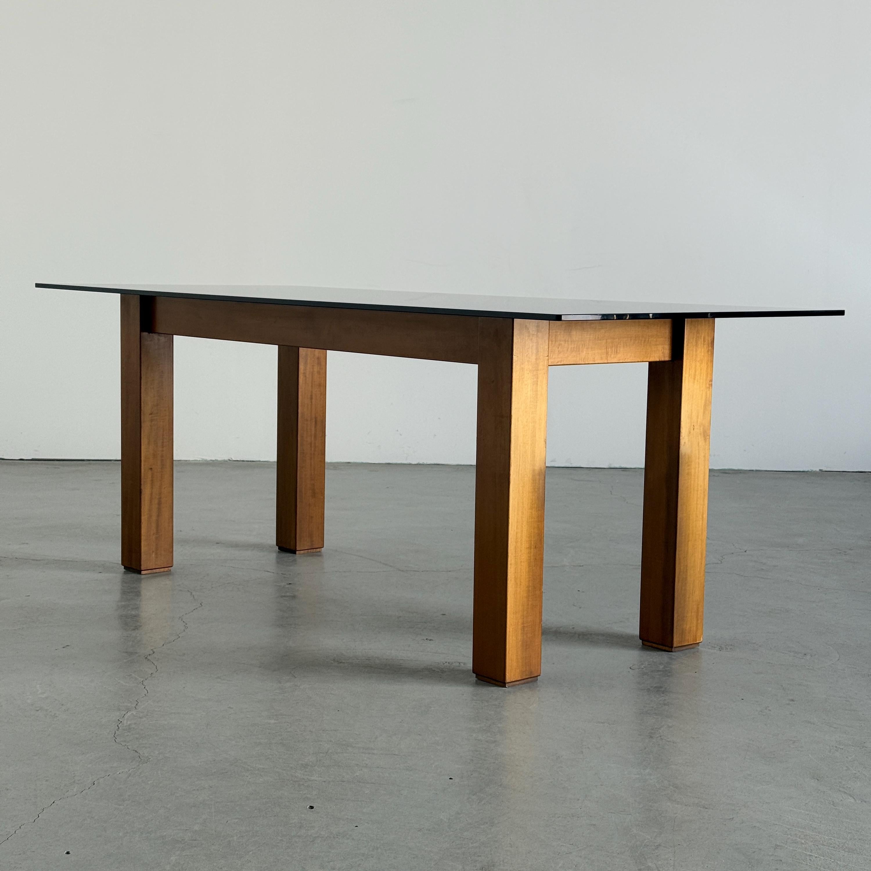 Architectural Mid-Century Dining Table