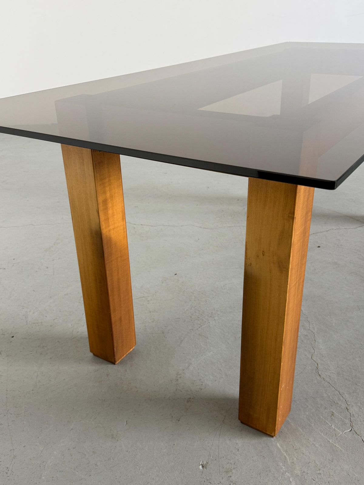 Architectural Mid-Century Dining Table