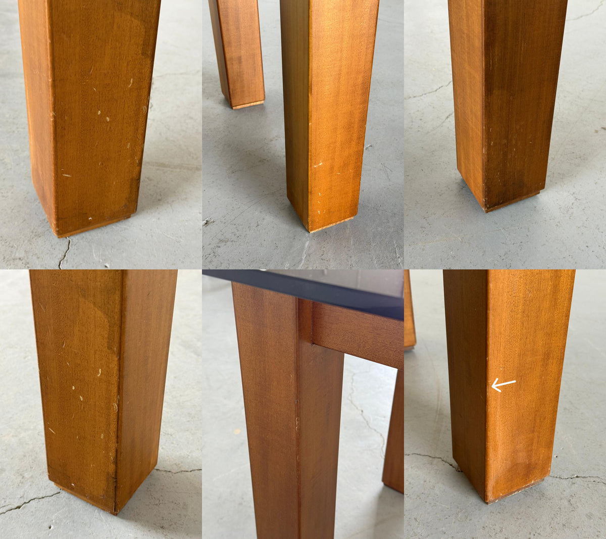 Architectural Mid-Century Dining Table